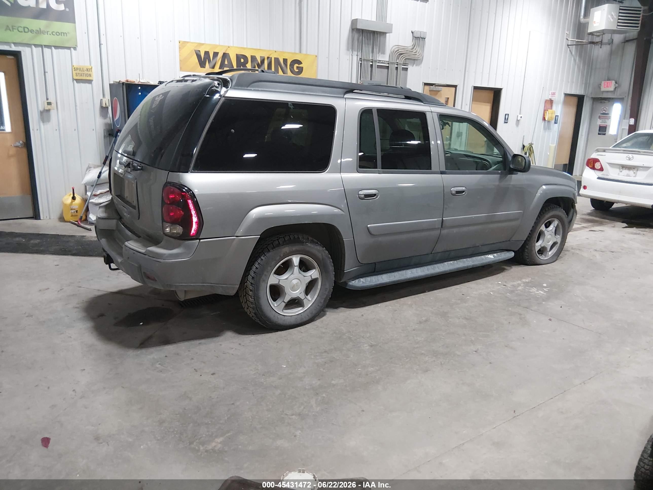 2005 Chevrolet Trailblazer Ext Lt Silver vin: 1GNET16S756198406