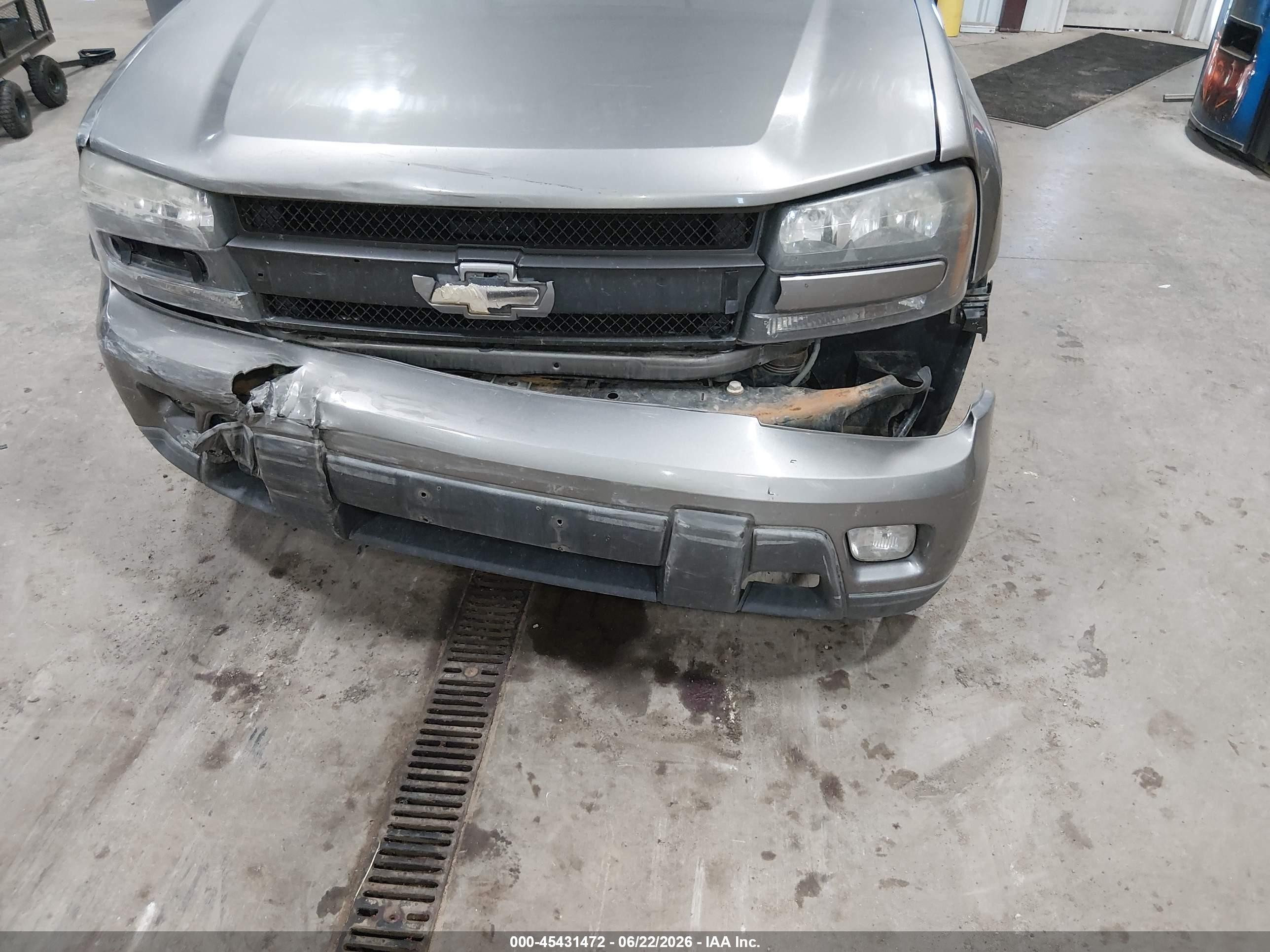 2005 Chevrolet Trailblazer Ext Lt Silver vin: 1GNET16S756198406