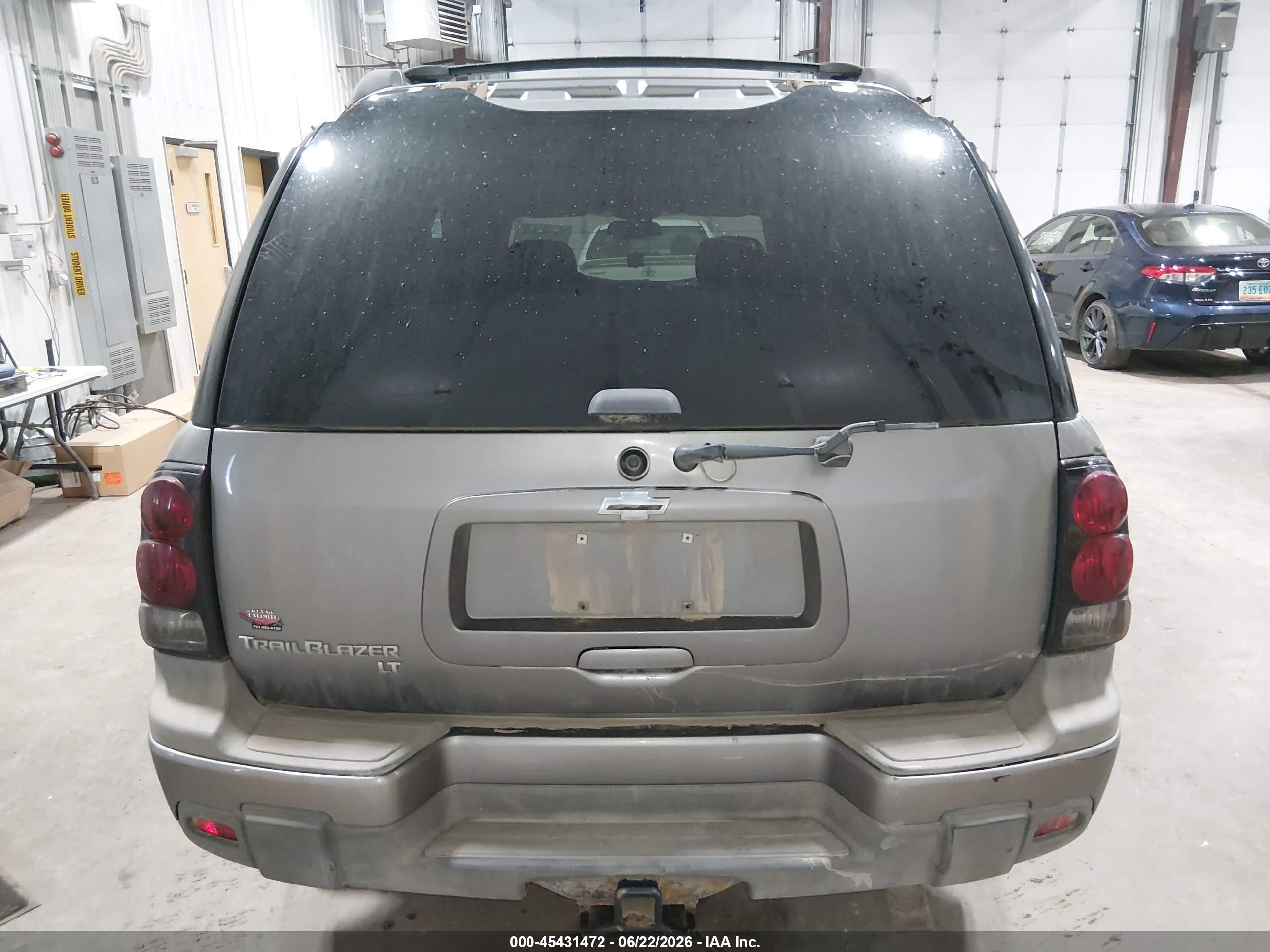2005 Chevrolet Trailblazer Ext Lt Silver vin: 1GNET16S756198406