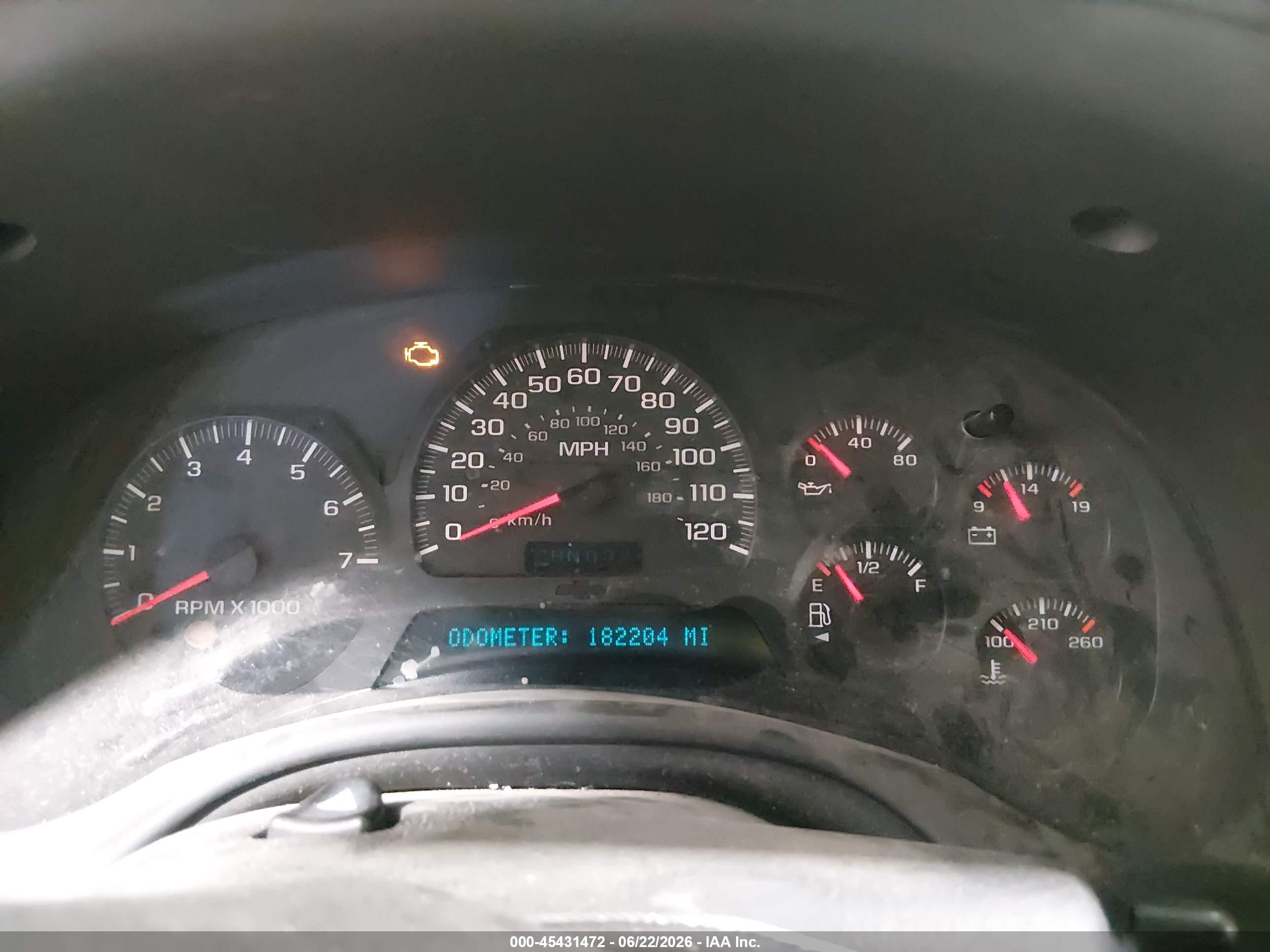 2005 Chevrolet Trailblazer Ext Lt Silver vin: 1GNET16S756198406
