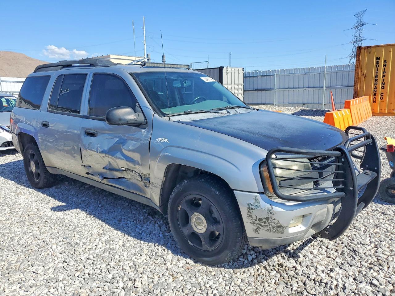 2006 Chevrolet Trailblazer Ext Ls Silver vin: 1GNET16S766103053