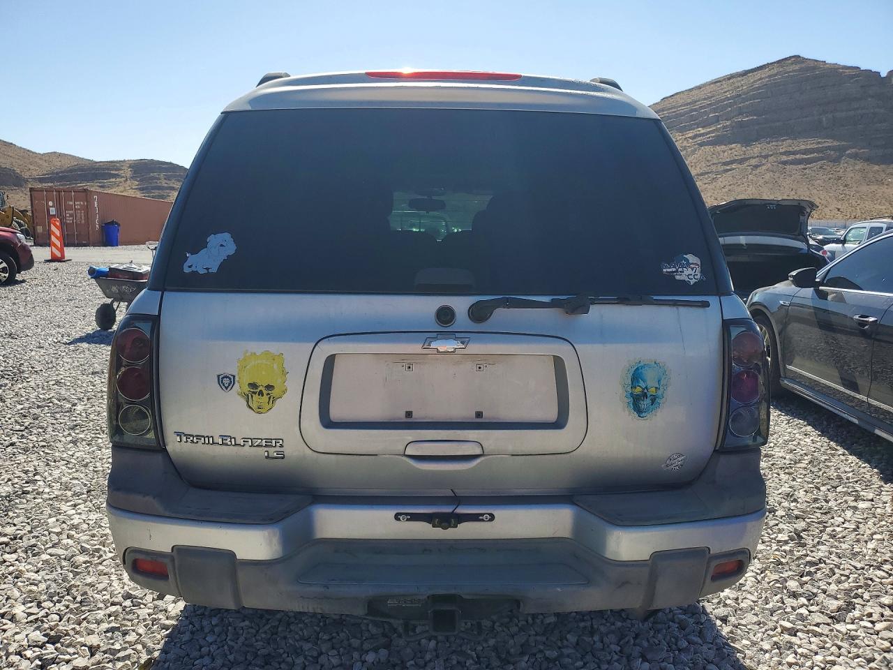 2006 Chevrolet Trailblazer Ext Ls Silver vin: 1GNET16S766103053