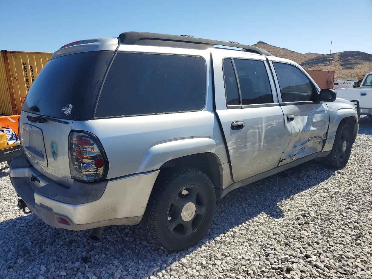 2006 Chevrolet Trailblazer Ext Ls Silver vin: 1GNET16S766103053
