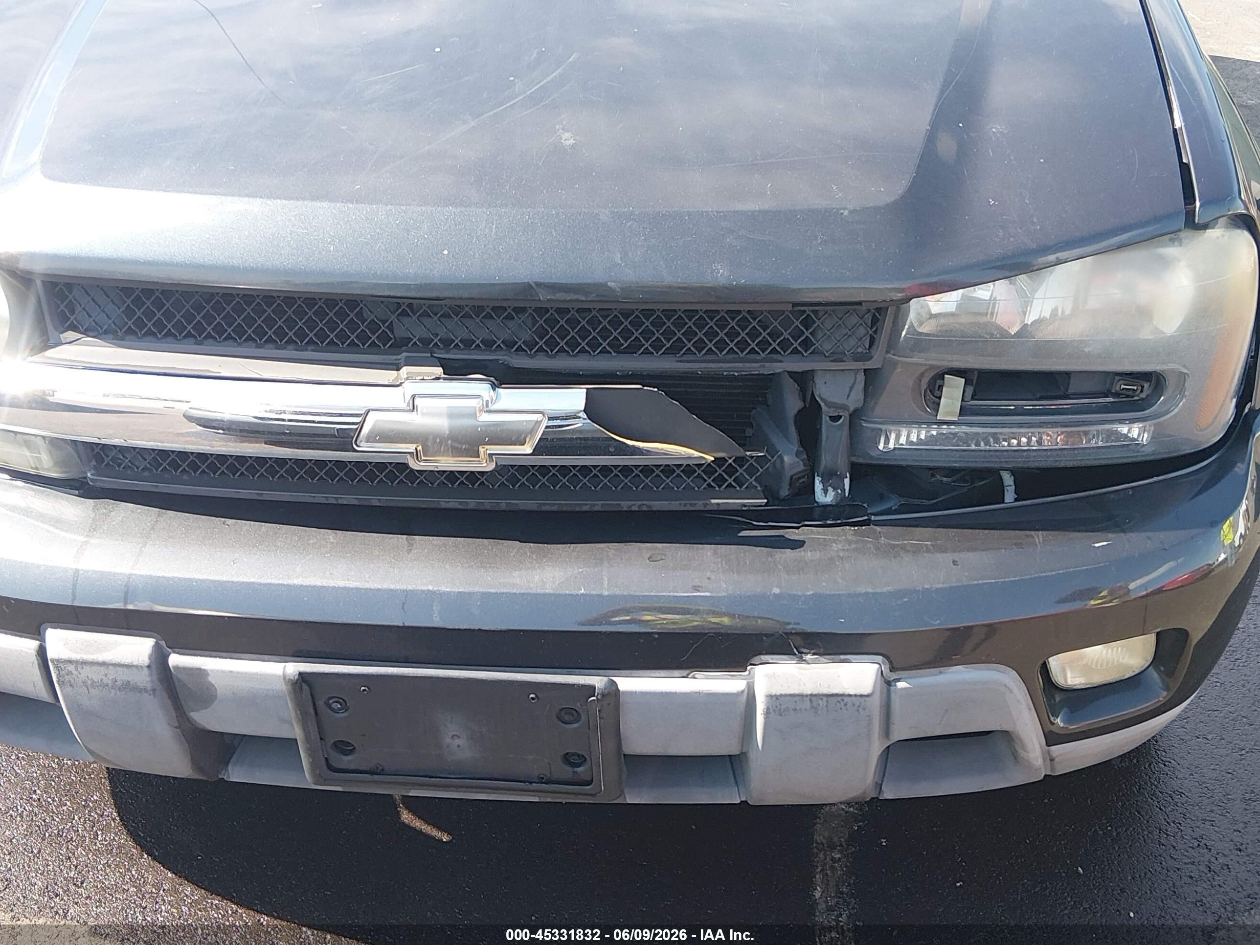 2006 Chevrolet Trailblazer Ext Ls Black vin: 1GNET16S766117714