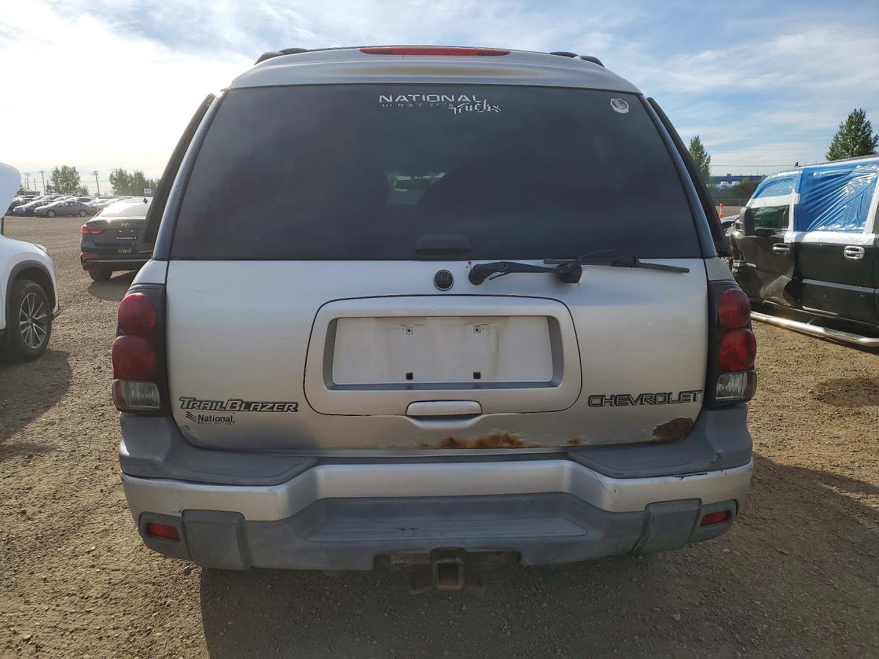 2004 Chevrolet Trailblazer Ext Ls Silver vin: 1GNET16S846188577