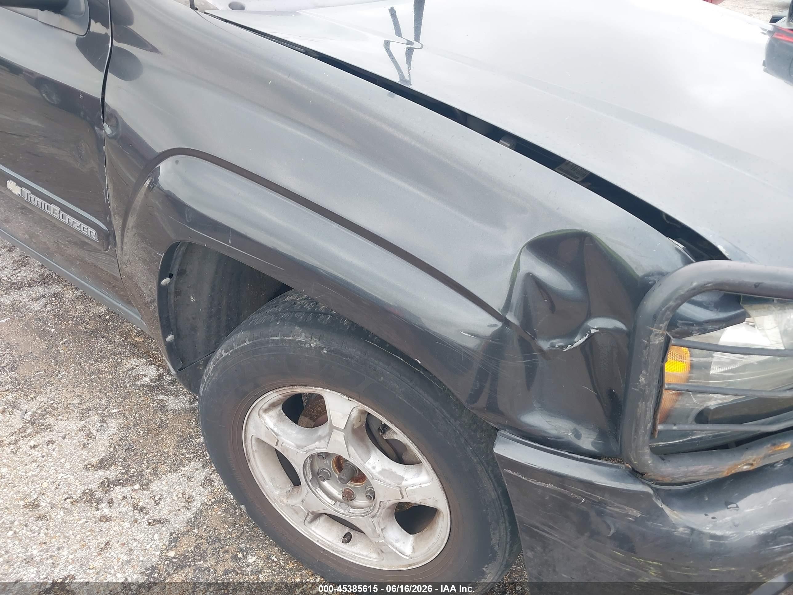 2004 Chevrolet Trailblazer Ext Lt Gray vin: 1GNET16S846214532