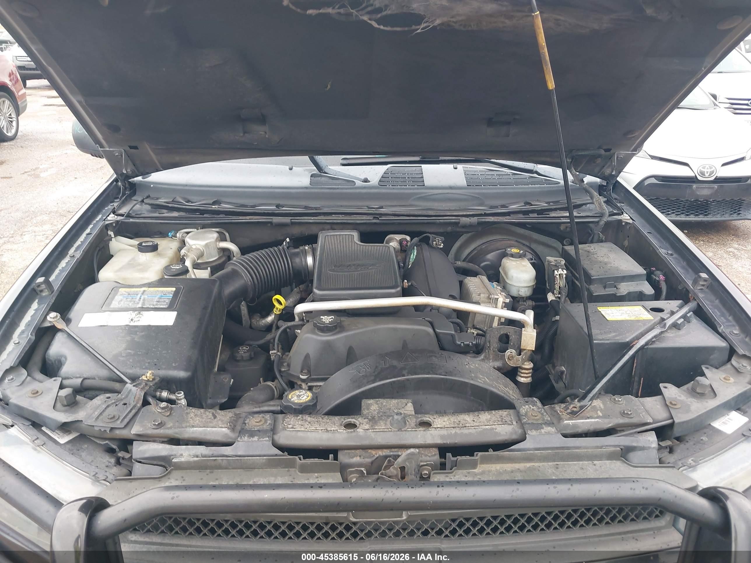 2004 Chevrolet Trailblazer Ext Lt Gray vin: 1GNET16S846214532