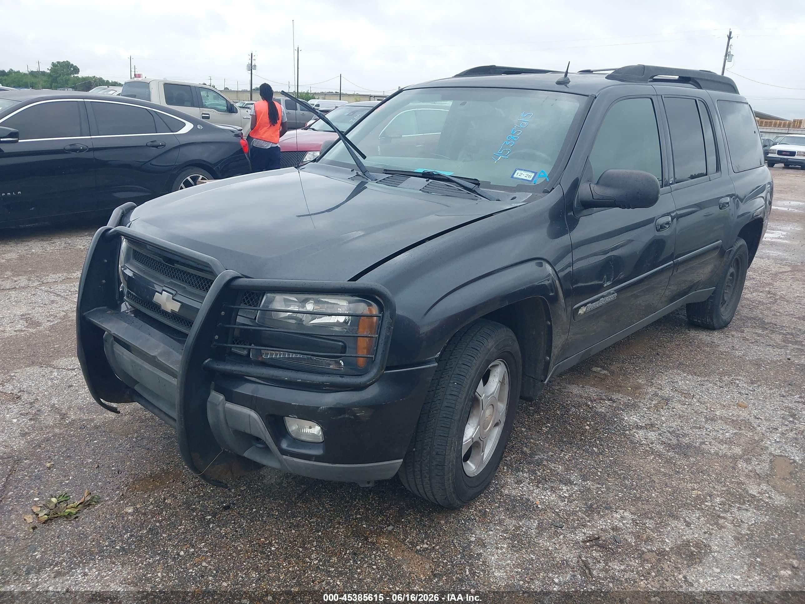 2004 Chevrolet Trailblazer Ext Lt Gray vin: 1GNET16S846214532