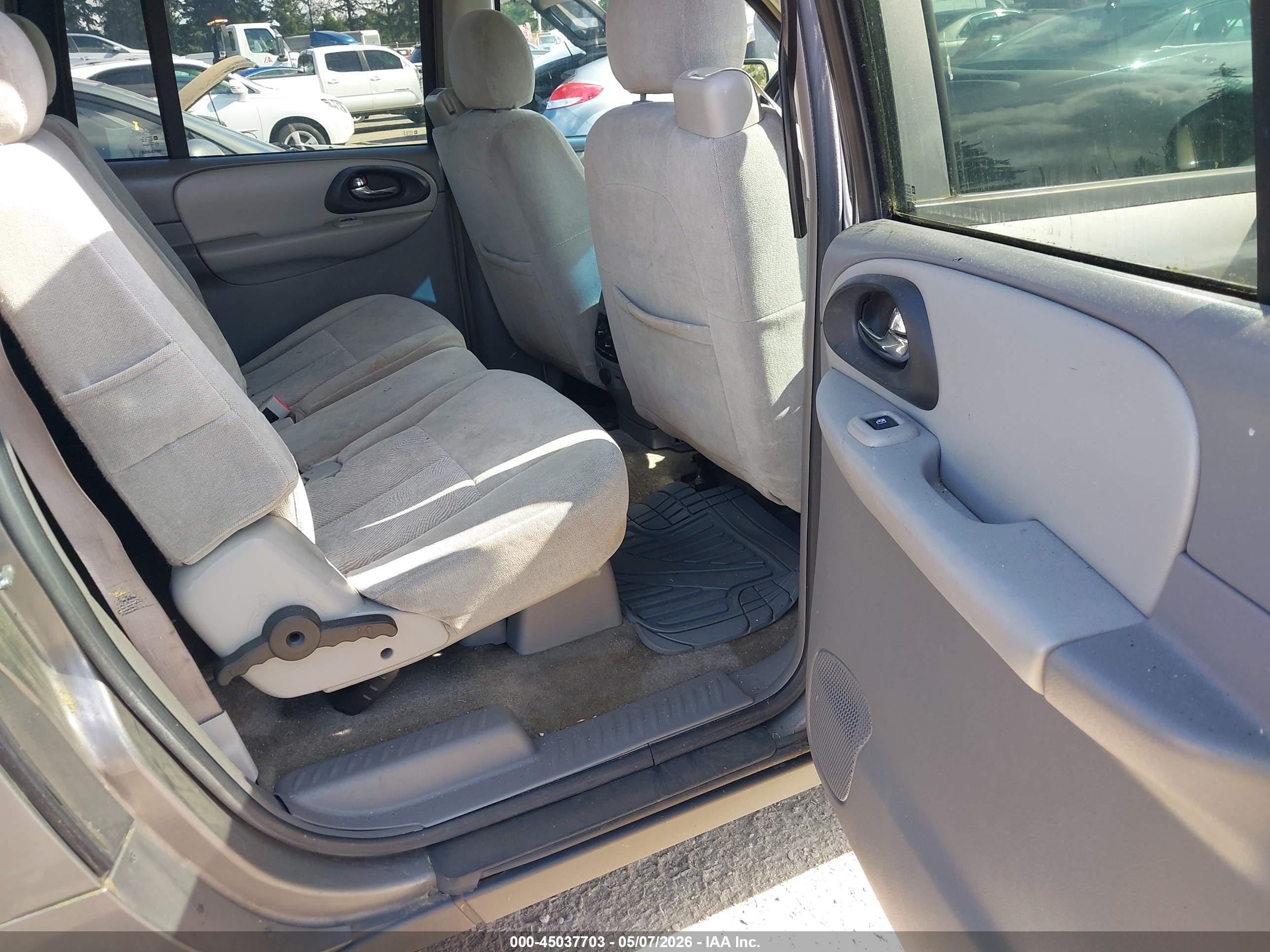 2005 Chevrolet Trailblazer Ext Ls Gray vin: 1GNET16S856111046