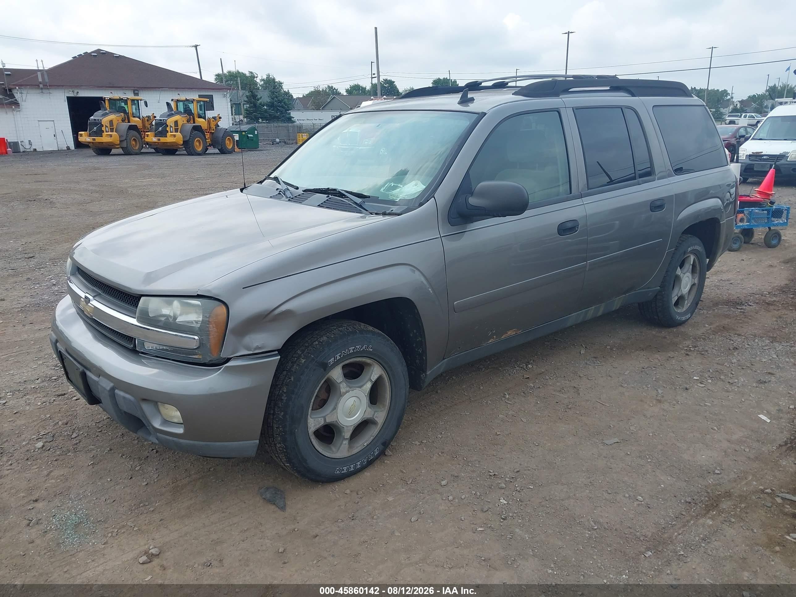 2006 Chevrolet Trailblazer Ext Ls Gray vin: 1GNET16S866166680