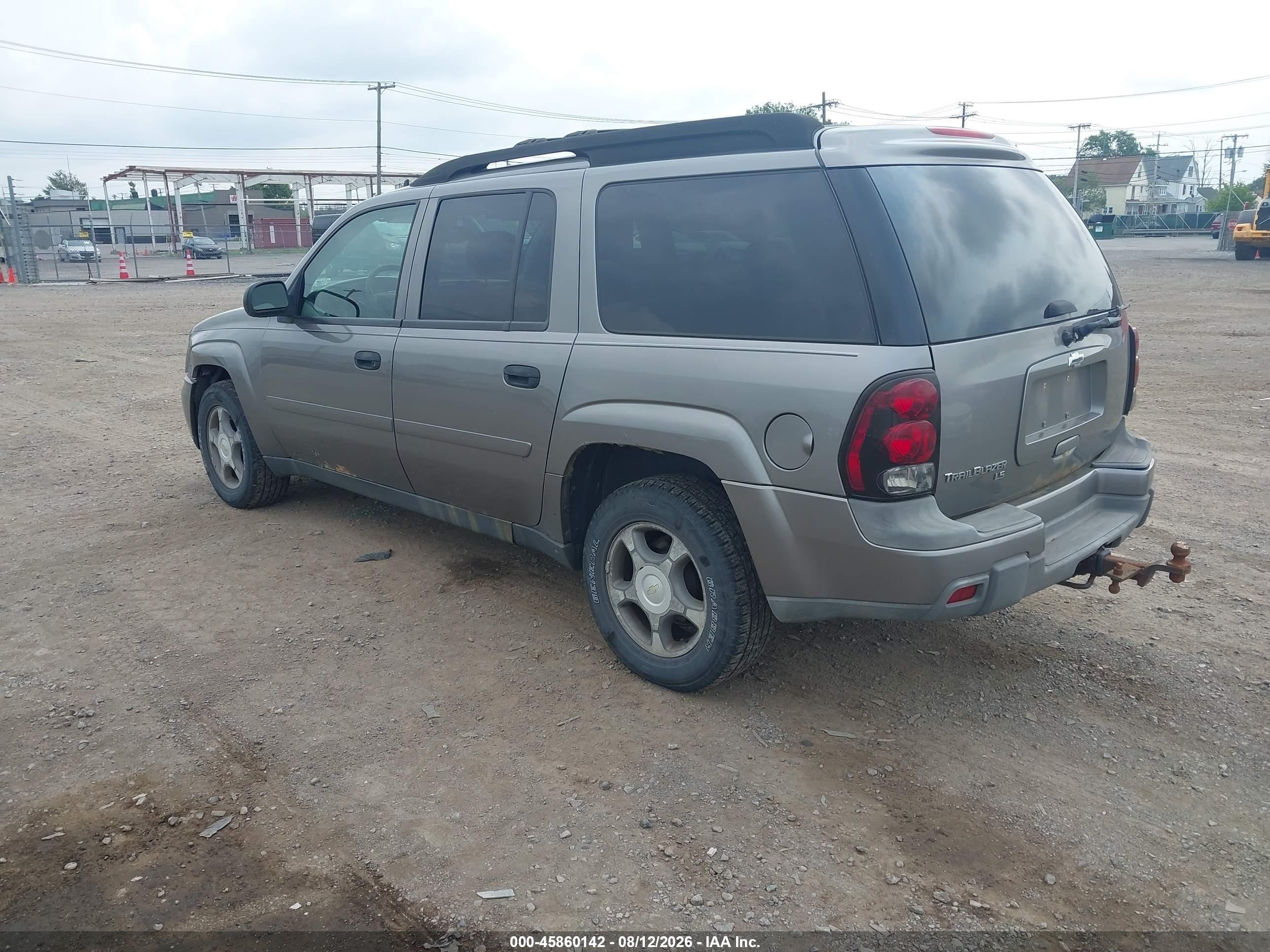 2006 Chevrolet Trailblazer Ext Ls Gray vin: 1GNET16S866166680
