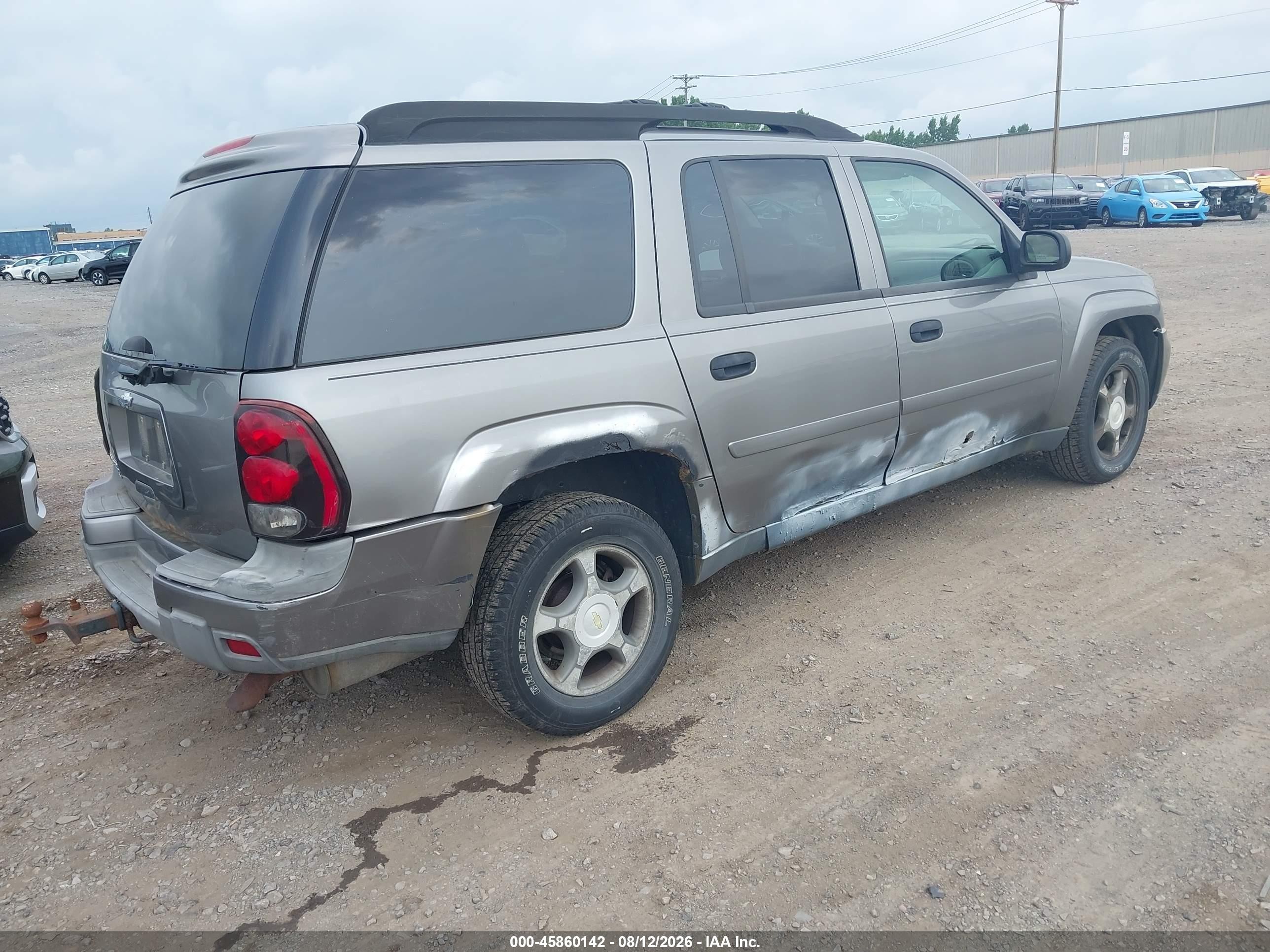2006 Chevrolet Trailblazer Ext Ls Gray vin: 1GNET16S866166680