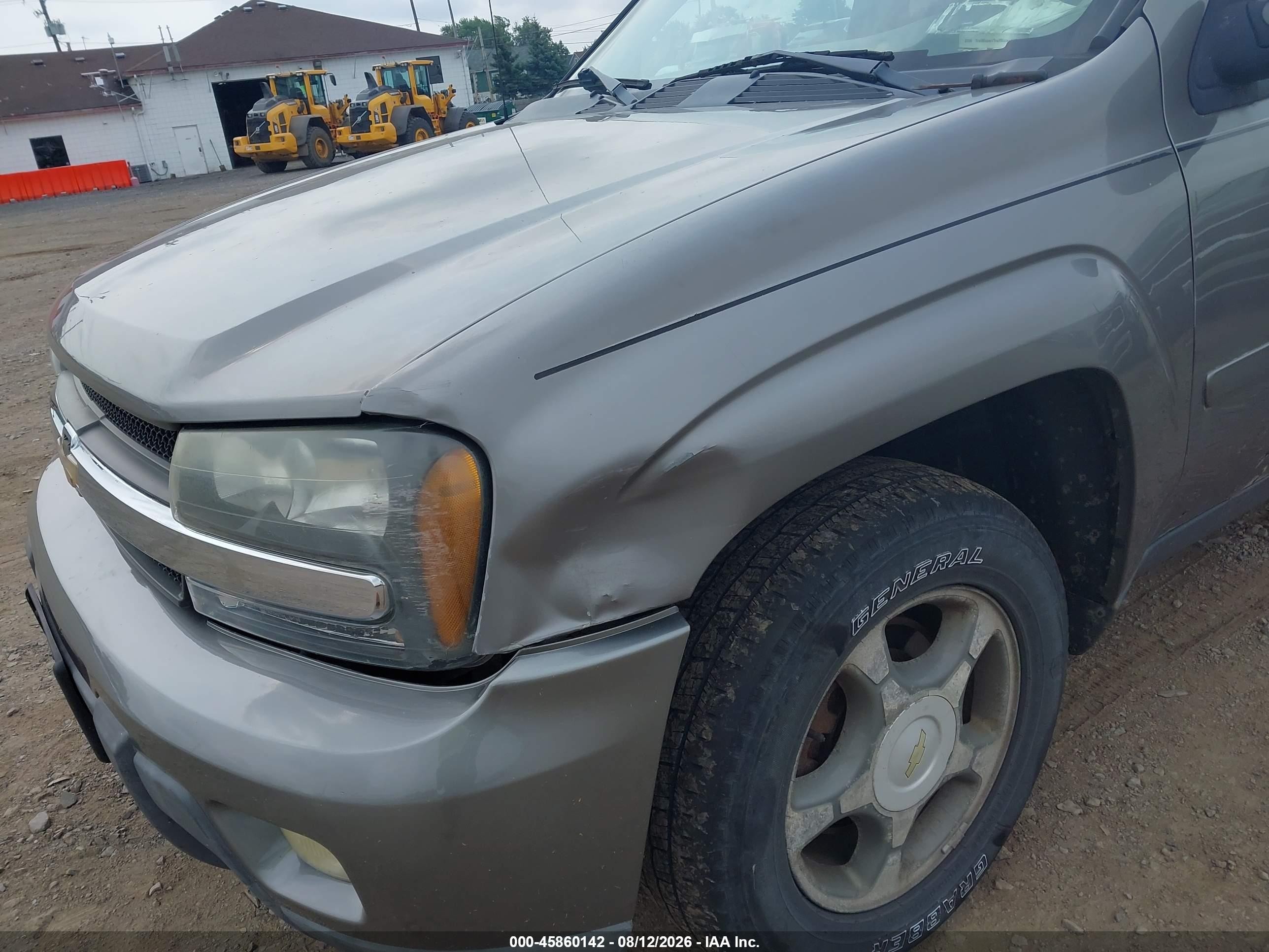 2006 Chevrolet Trailblazer Ext Ls Gray vin: 1GNET16S866166680