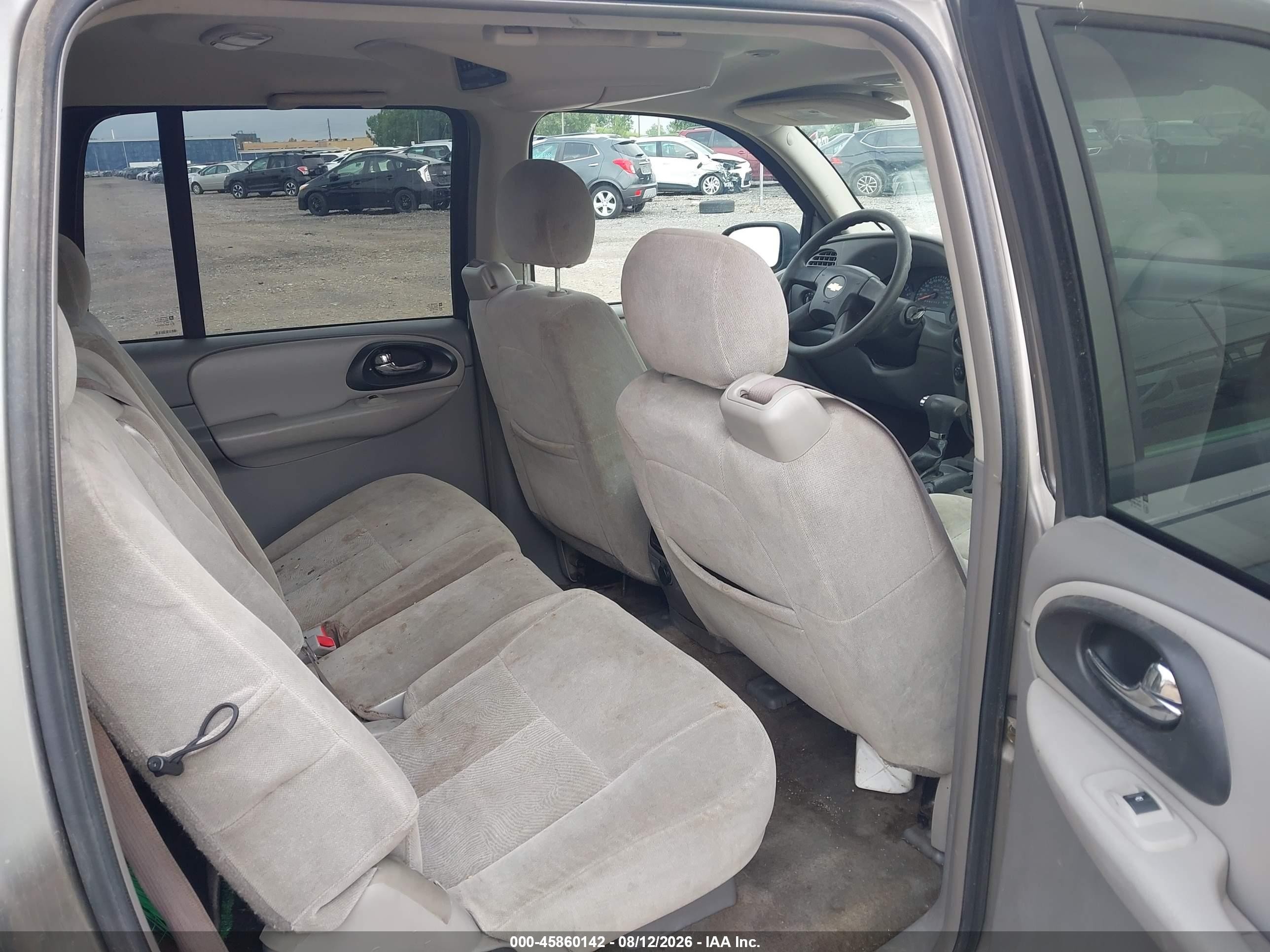 2006 Chevrolet Trailblazer Ext Ls Gray vin: 1GNET16S866166680