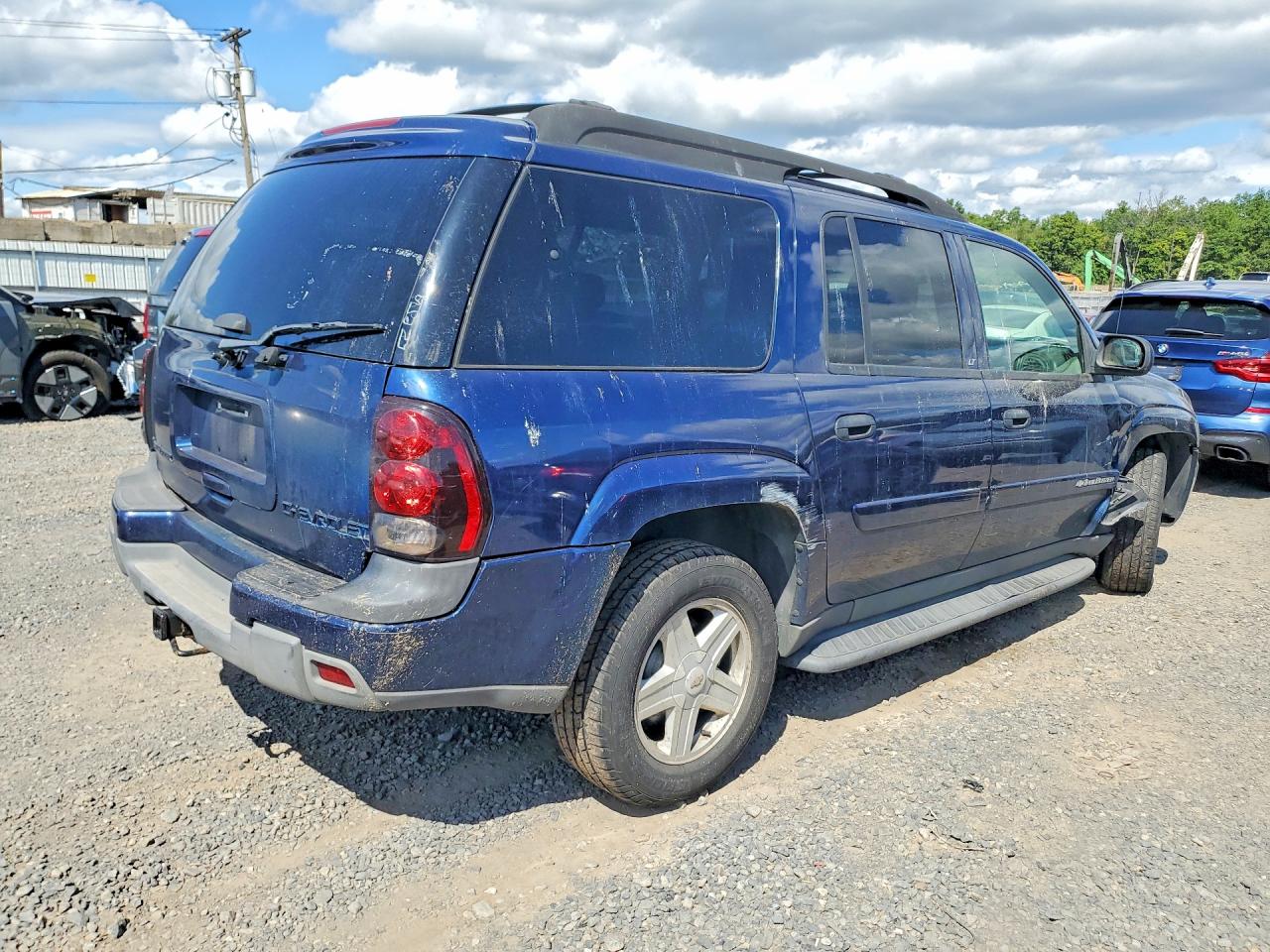 2003 Chevrolet Trailblazer Ext Blue vin: 1GNET16S936136440