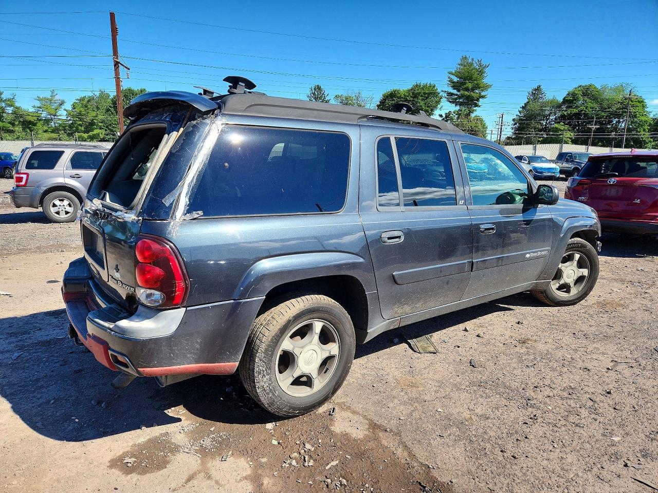 2004 Chevrolet Trailblazer Ext Ls Black vin: 1GNET16S946149061