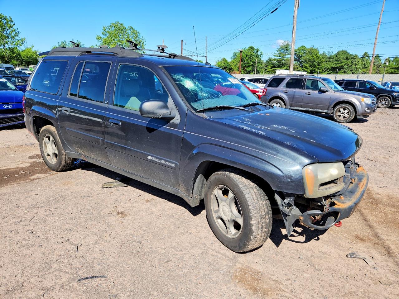 2004 Chevrolet Trailblazer Ext Ls Black vin: 1GNET16S946149061