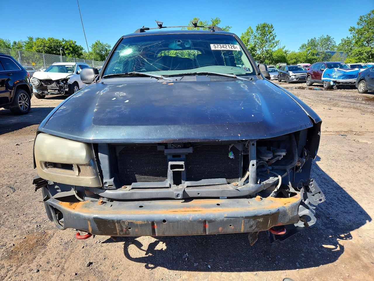 2004 Chevrolet Trailblazer Ext Ls Black vin: 1GNET16S946149061
