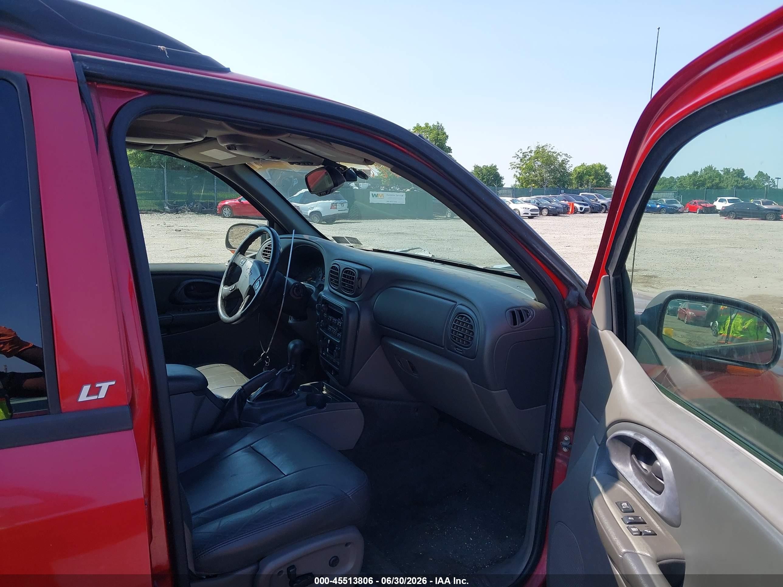 2003 Chevrolet Trailblazer Ext Lt Red vin: 1GNET16SX36160102