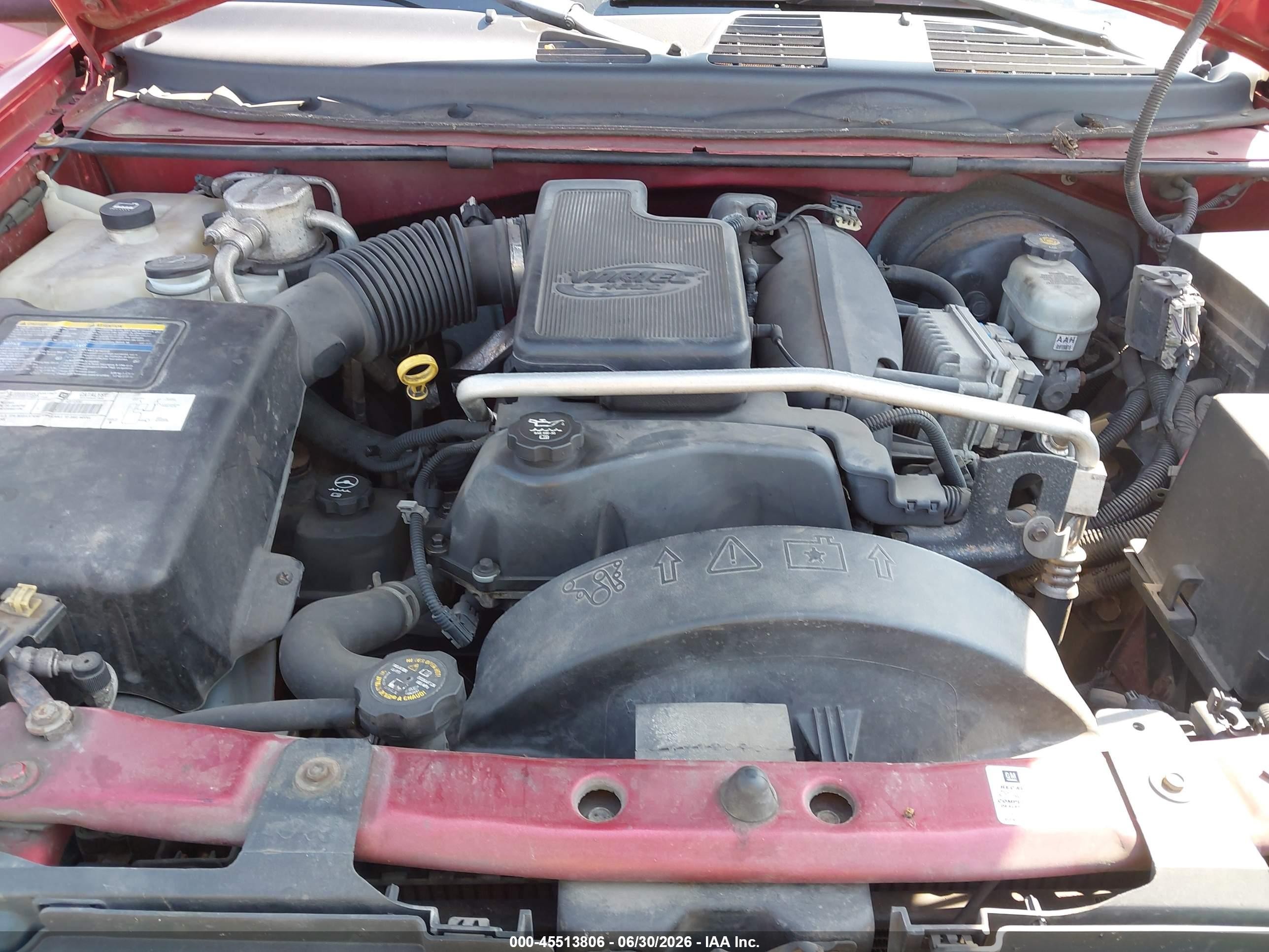 2003 Chevrolet Trailblazer Ext Lt Red vin: 1GNET16SX36160102