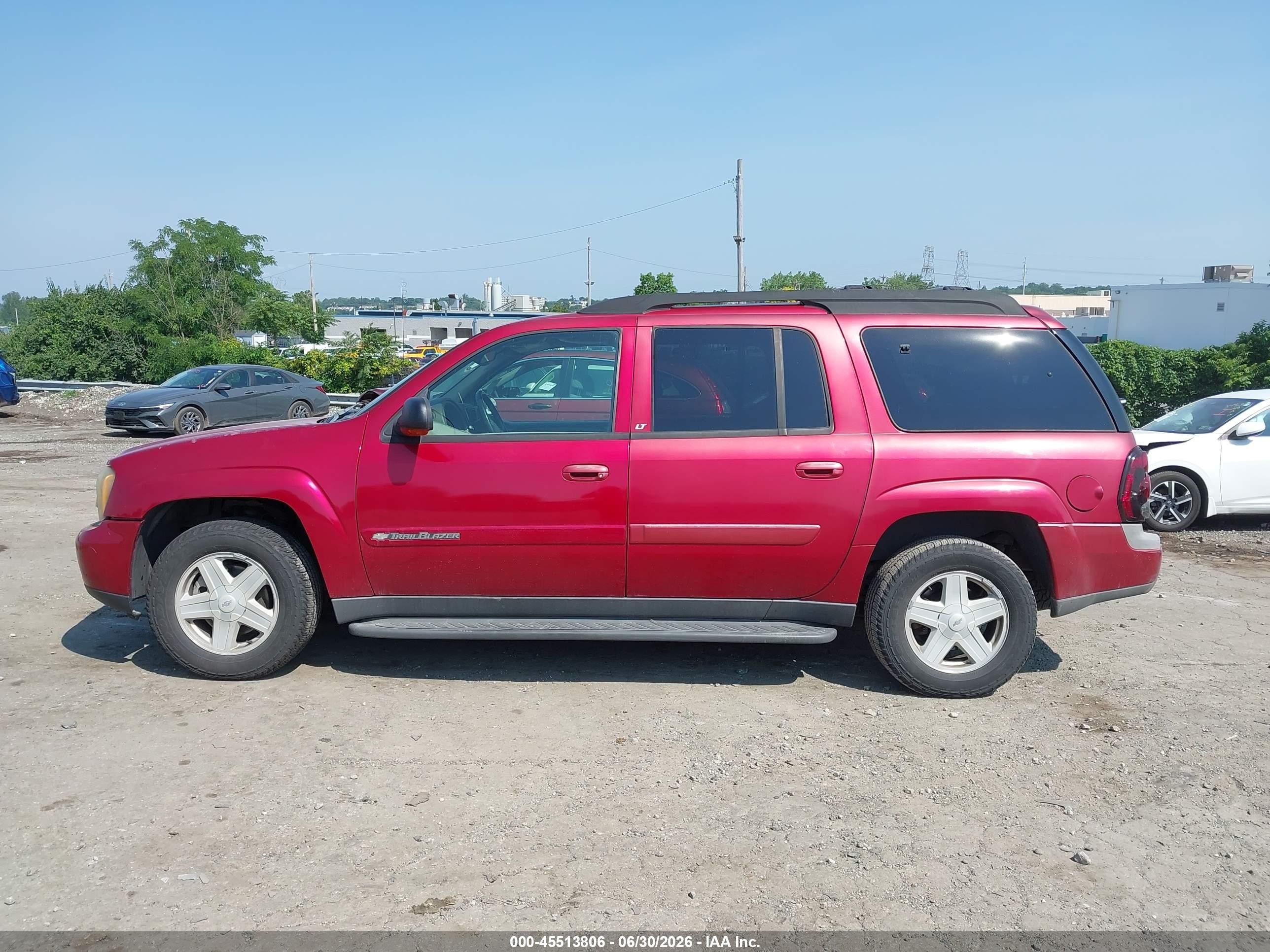 2003 Chevrolet Trailblazer Ext Lt Red vin: 1GNET16SX36160102