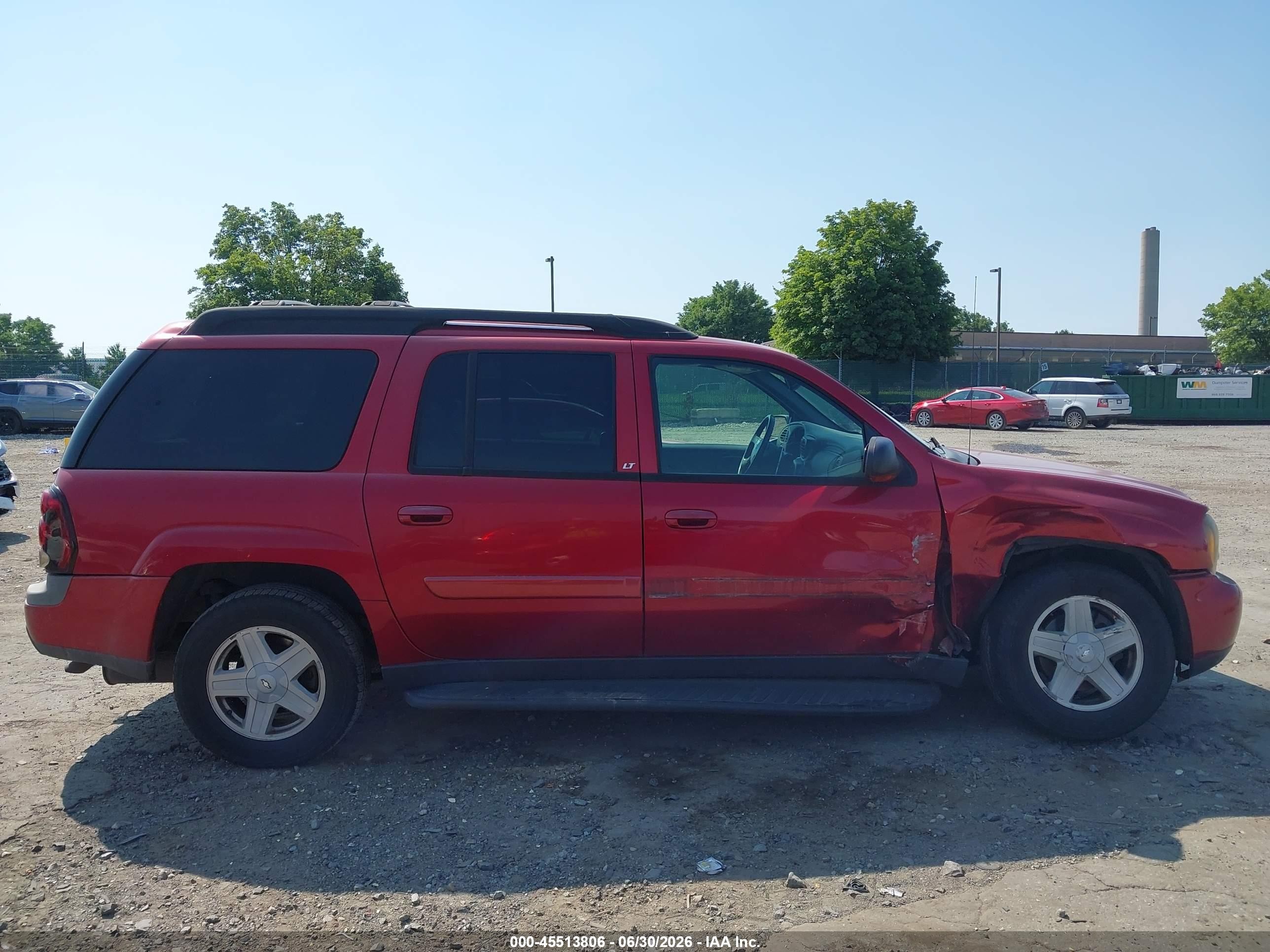 2003 Chevrolet Trailblazer Ext Lt Red vin: 1GNET16SX36160102