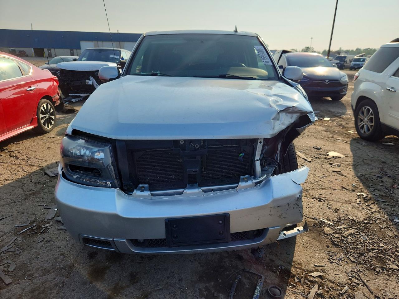 2009 Chevrolet Trailblazer Ss Серебряный vin: 1GNET53H892129057
