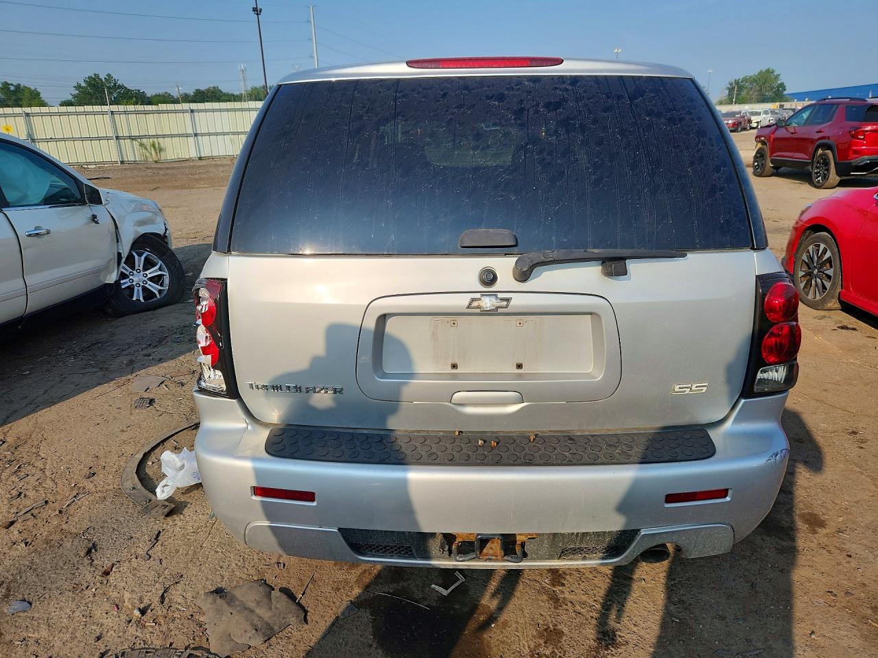 2009 Chevrolet Trailblazer Ss Серебряный vin: 1GNET53H892129057