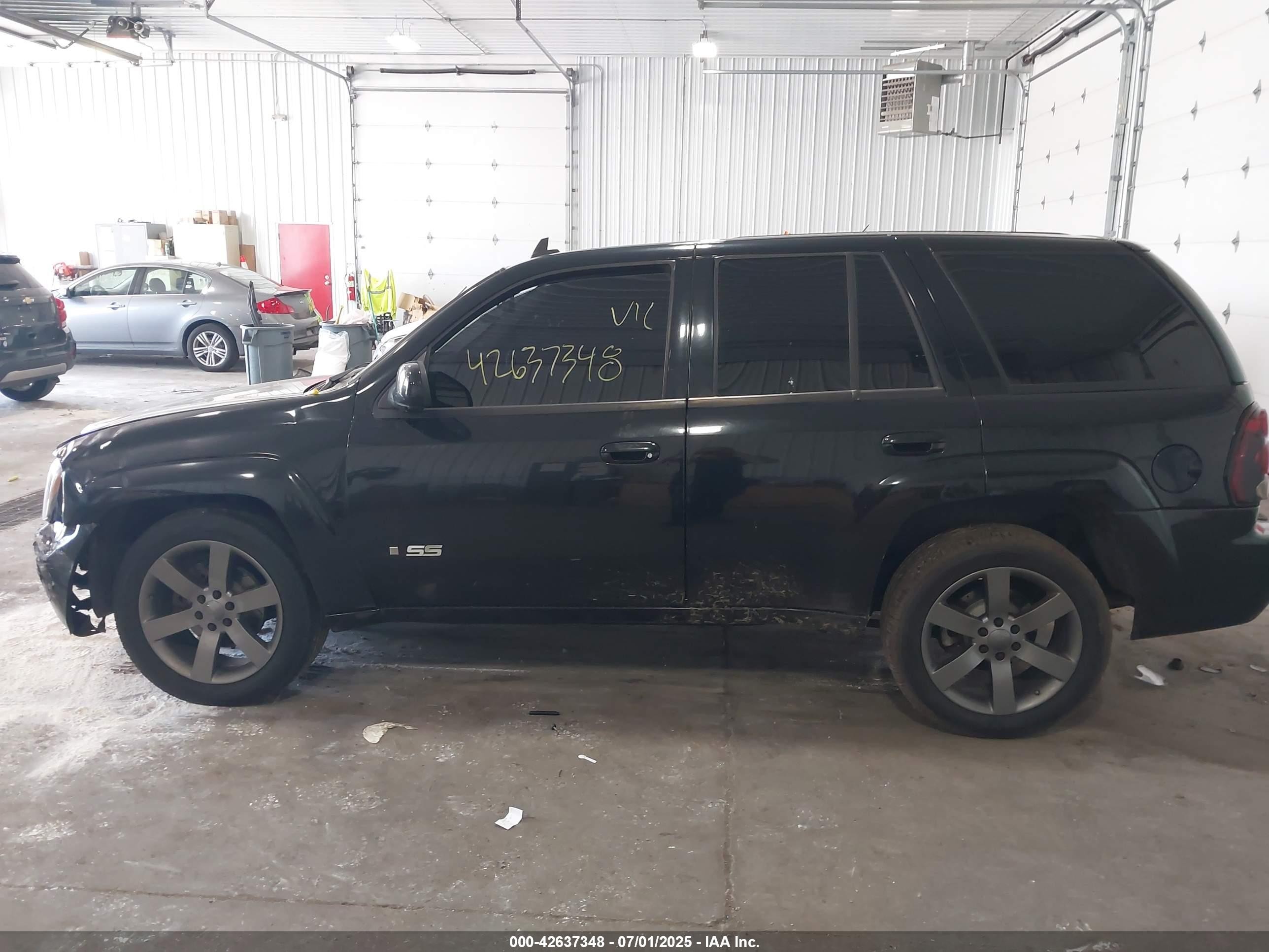 2009 Chevrolet Trailblazer Ss Black vin: 1GNET53H992131335