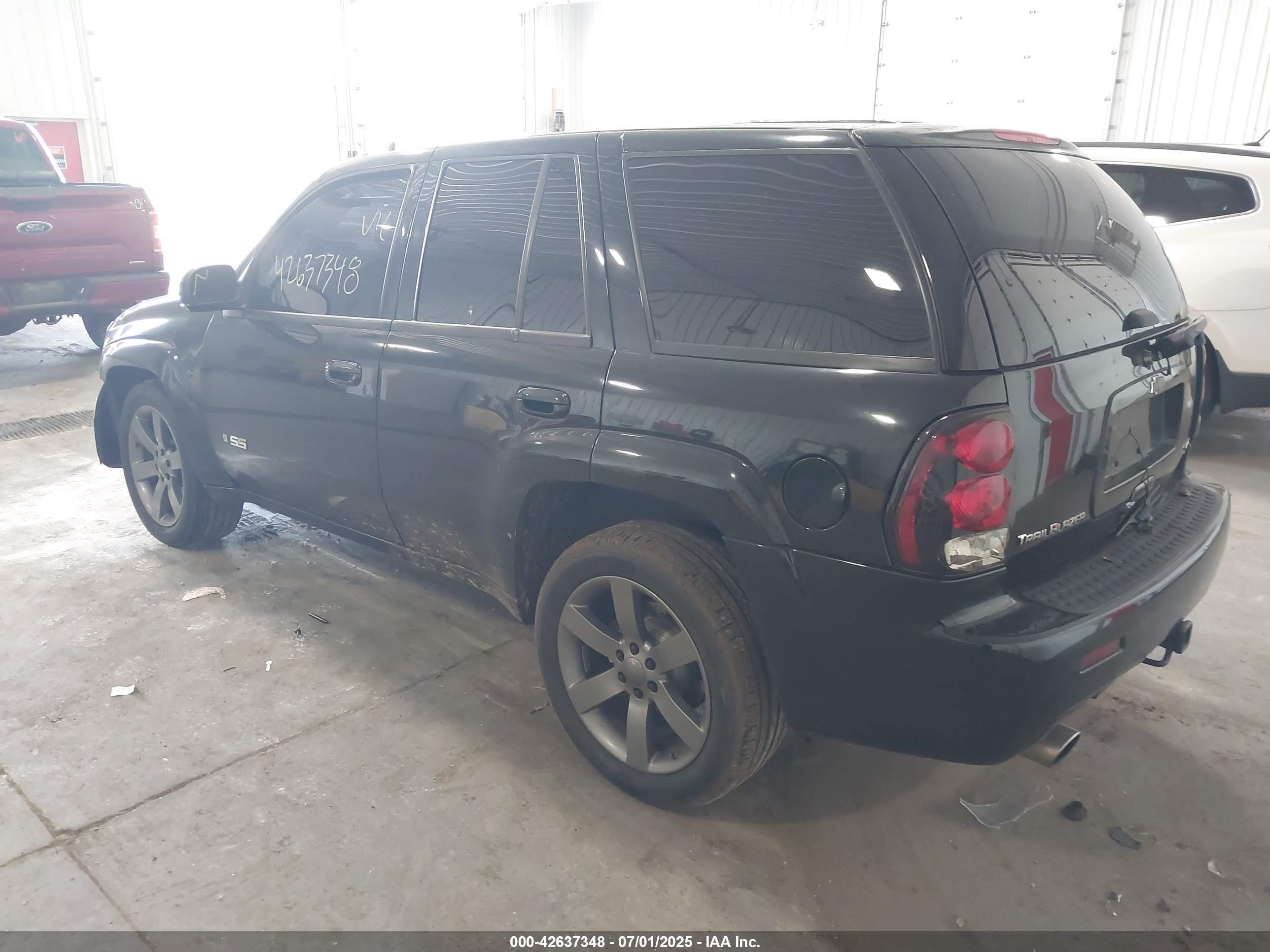 2009 Chevrolet Trailblazer Ss Black vin: 1GNET53H992131335