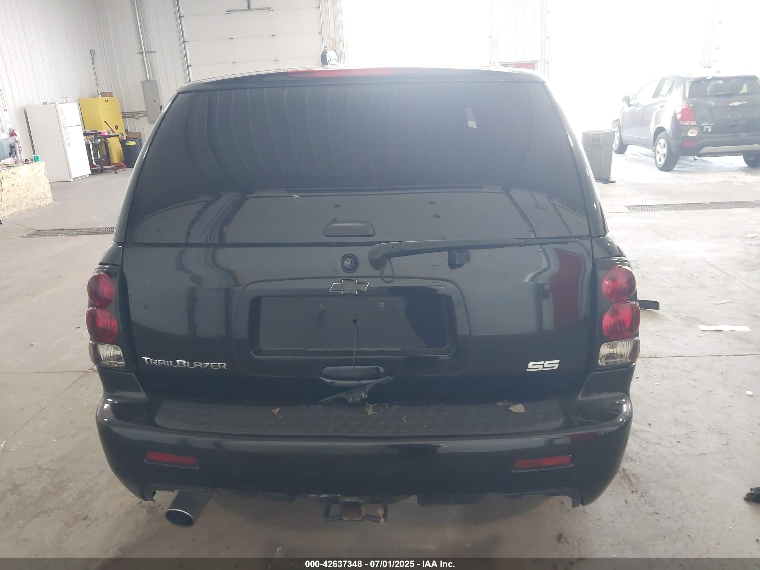 2009 Chevrolet Trailblazer Ss Black vin: 1GNET53H992131335