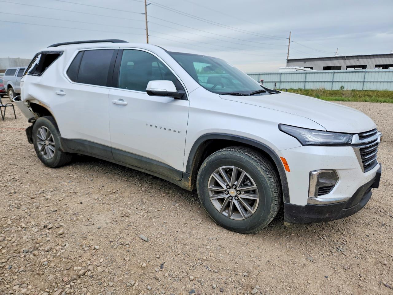 2024 Chevrolet Traverse Limited Lt White vin: 1GNETWKW6RJ128971