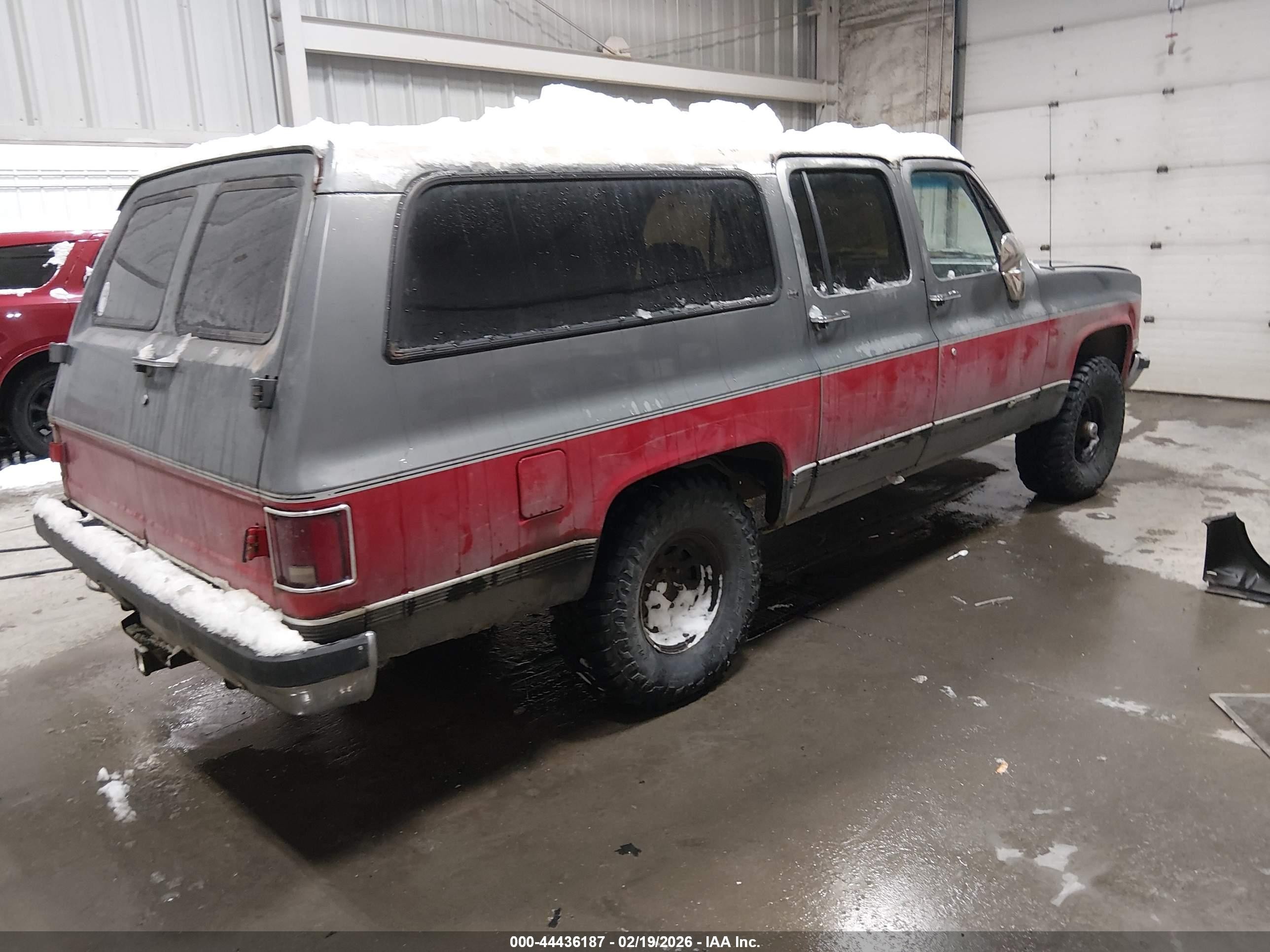 1989 Chevrolet Suburban V1500 Gray vin: 1GNEV16K9KF150671