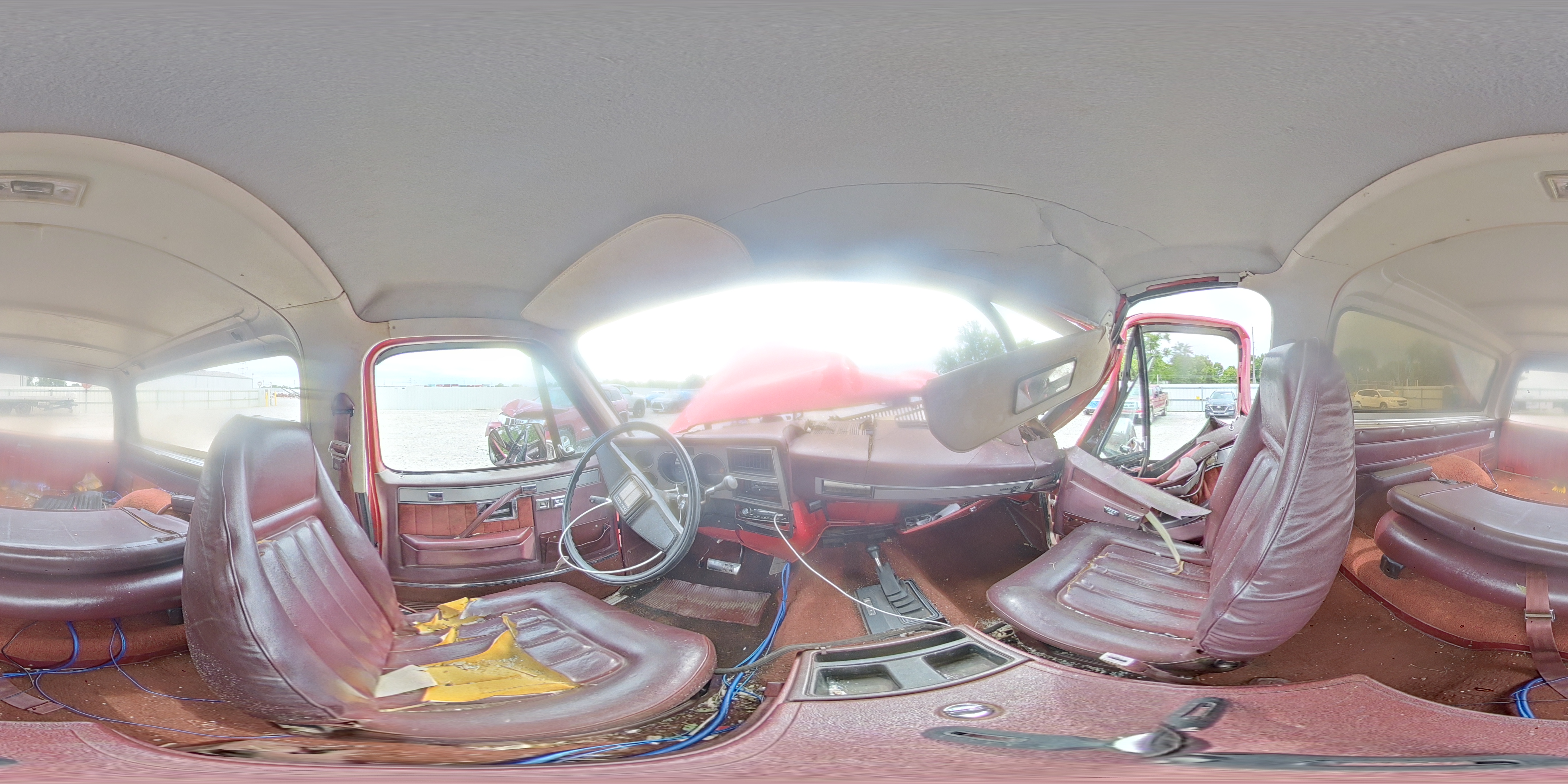 1987 Chevrolet Blazer V10 Красный vin: 1GNEV18C1HF145186