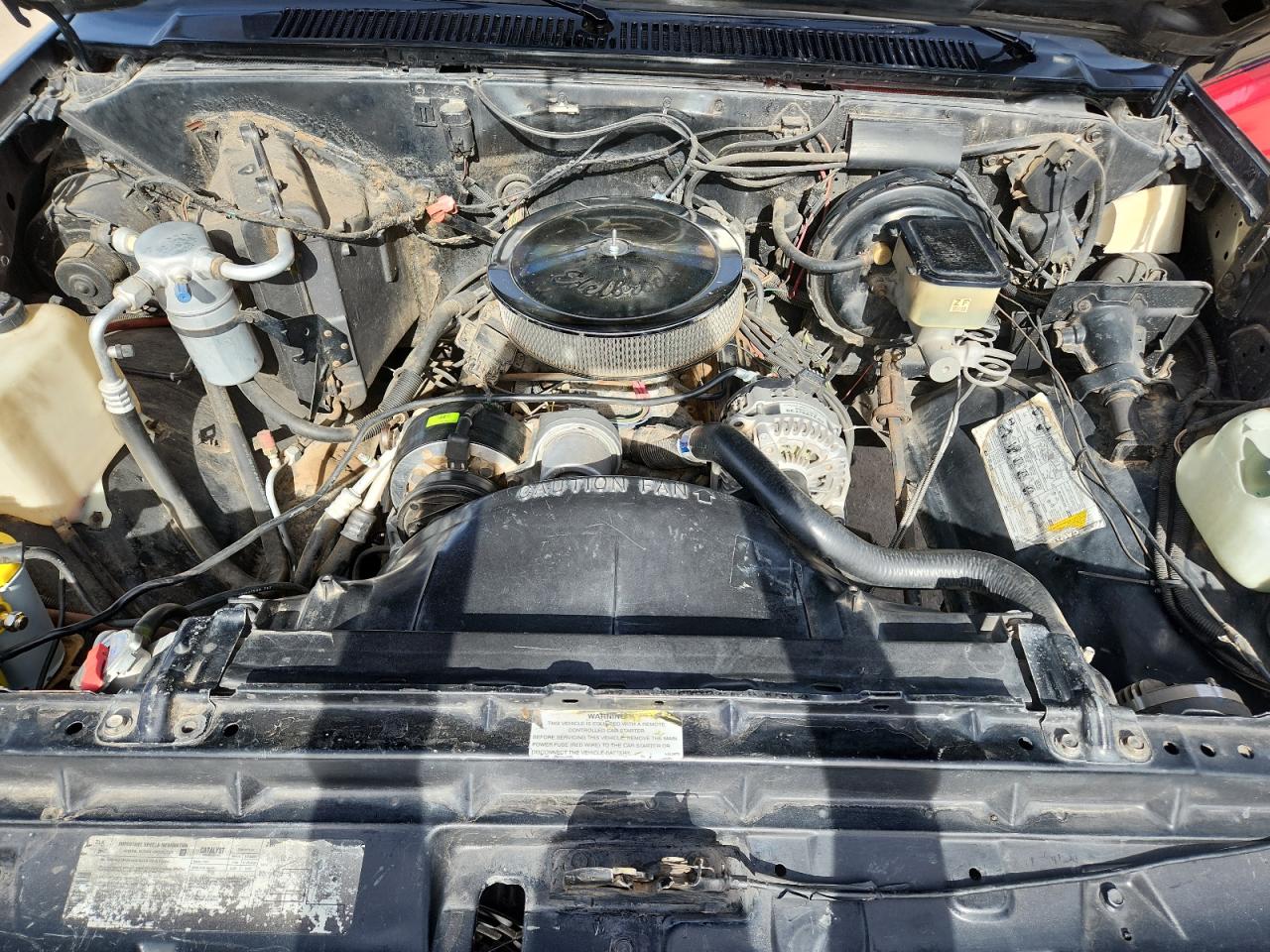 1987 Chevrolet Blazer V10 Красный vin: 1GNEV18H1HF153882