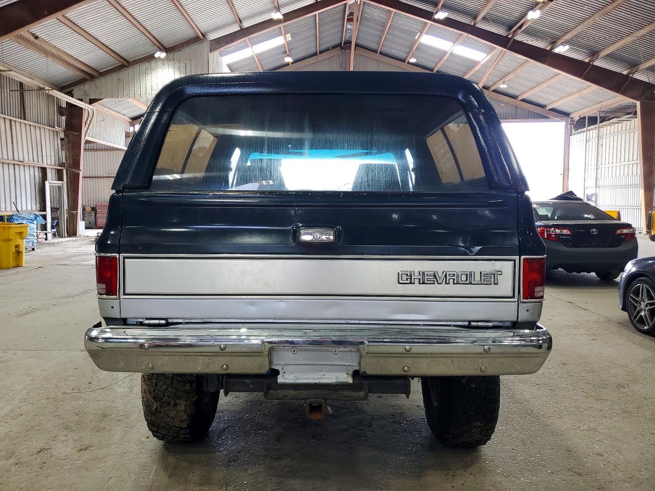 1987 Chevrolet Blazer V10 Blue vin: 1GNEV18K1HF189342