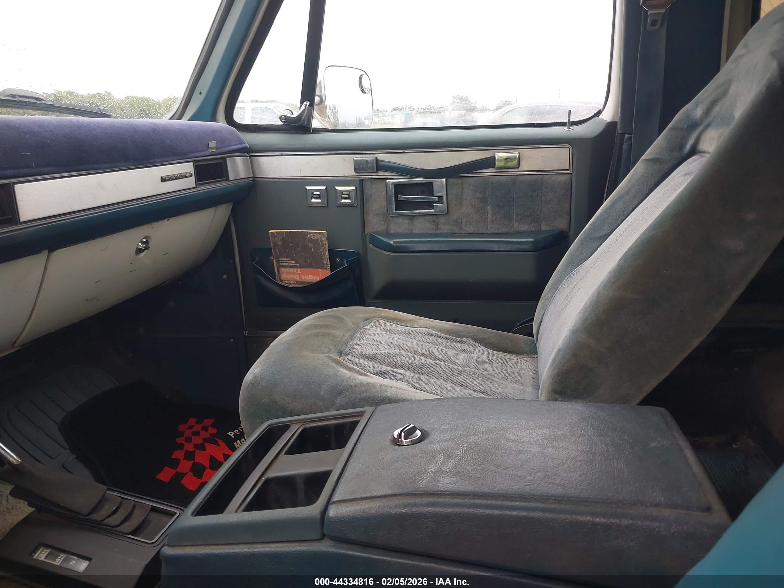 1989 Chevrolet Blazer V10 White vin: 1GNEV18K3KF160447