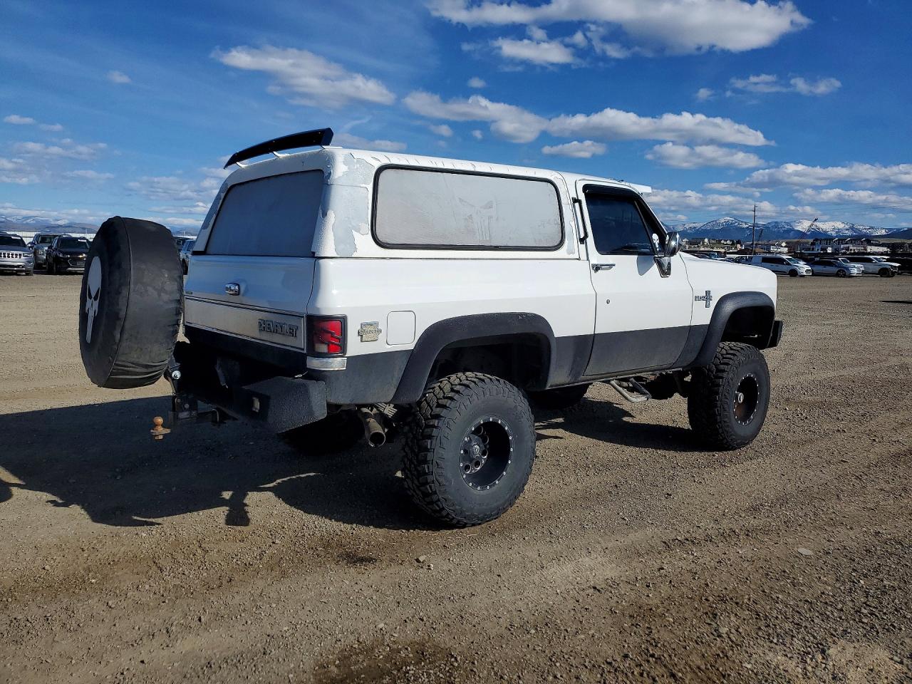 1987 Chevrolet Blazer V10 White vin: 1GNEV18K4HF177783