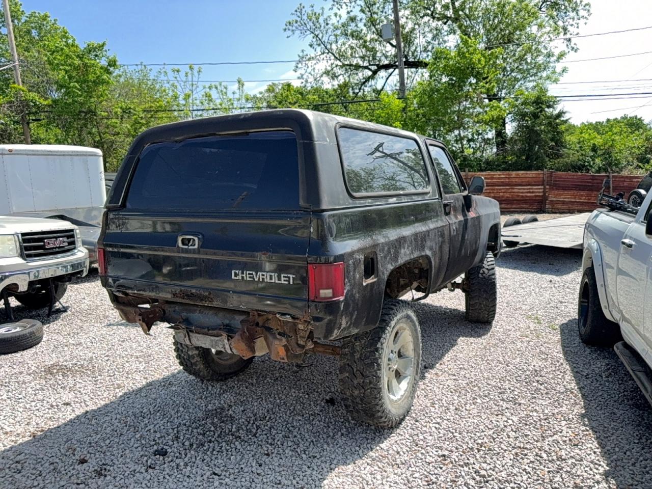 1988 Chevrolet Blazer V10 Black vin: 1GNEV18K7JF186175