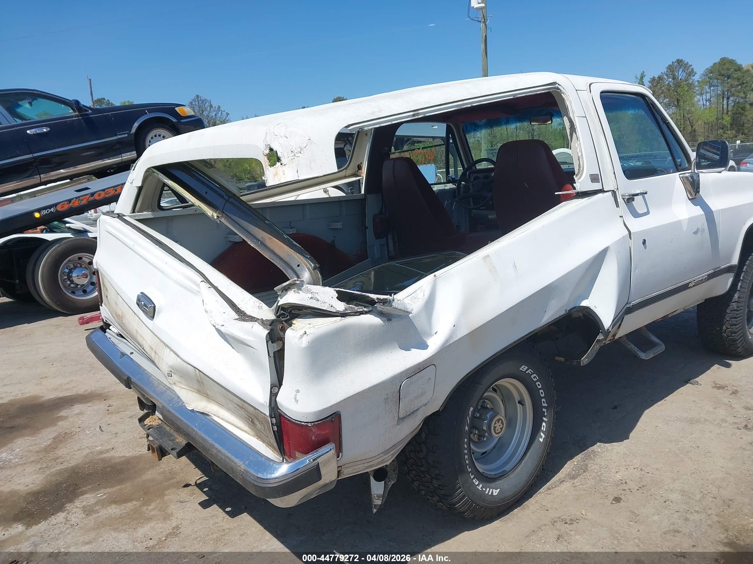 1989 Chevrolet Blazer V10 White vin: 1GNEV18K9KF176362