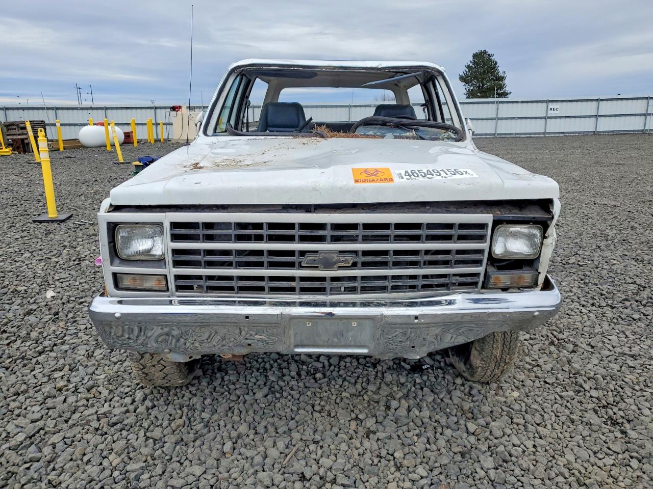 1989 Chevrolet Blazer V10 White vin: 1GNEV18K9KF180072