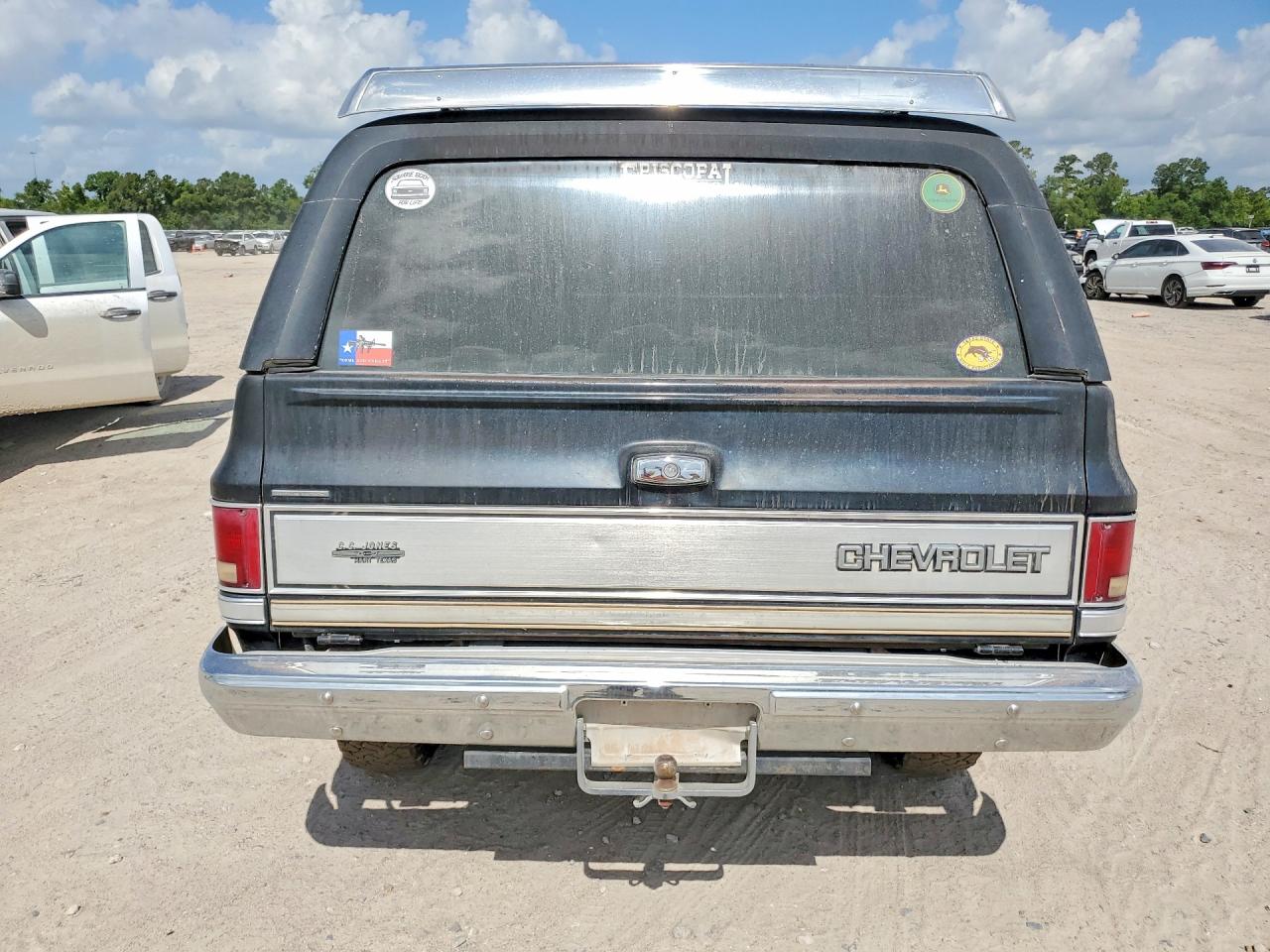 1987 Chevrolet Blazer V10 Burn vin: 1GNEV18KXHF171096