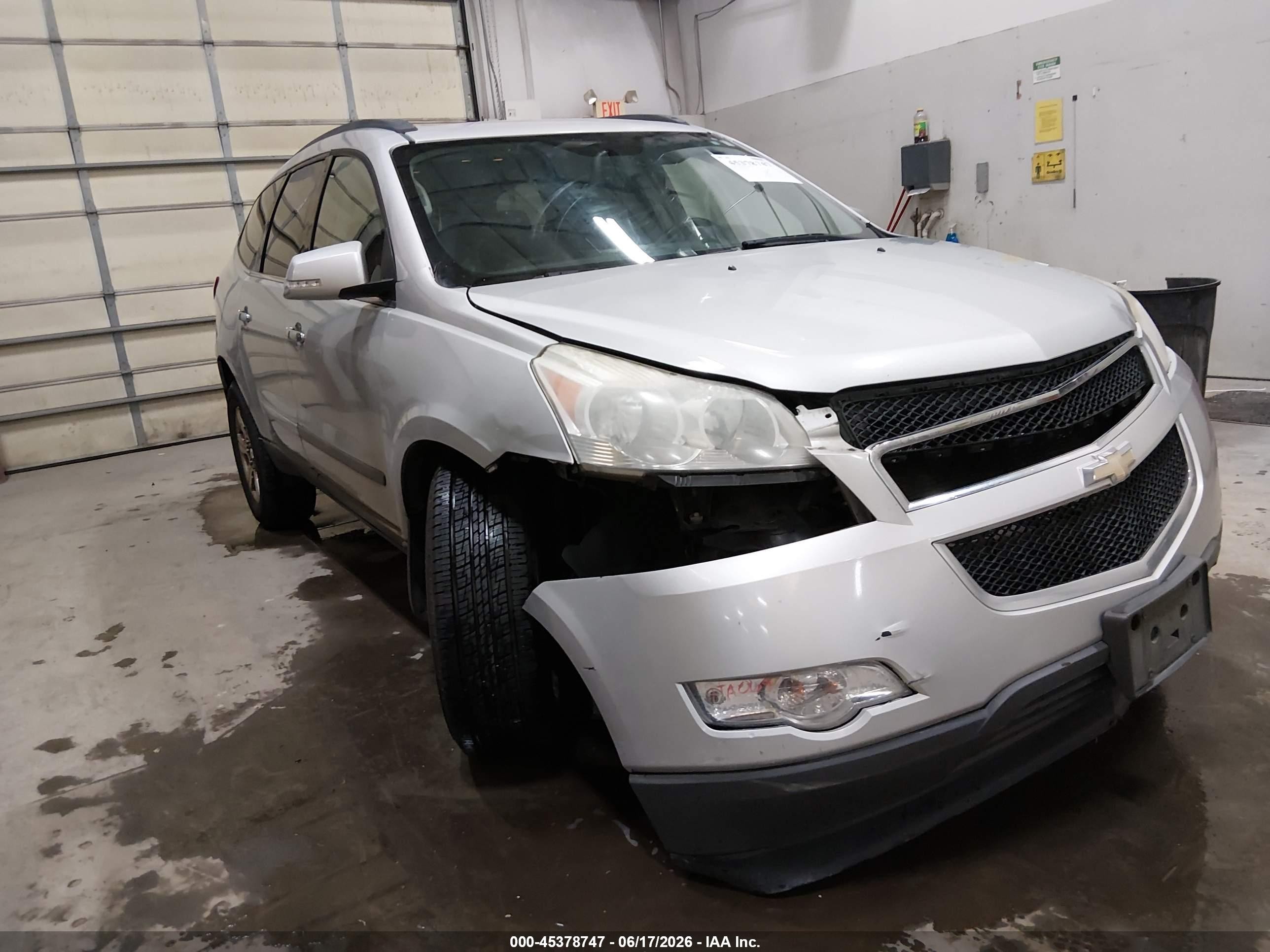 2009 Chevrolet Traverse Lt Silver vin: 1GNEV23D19S114647
