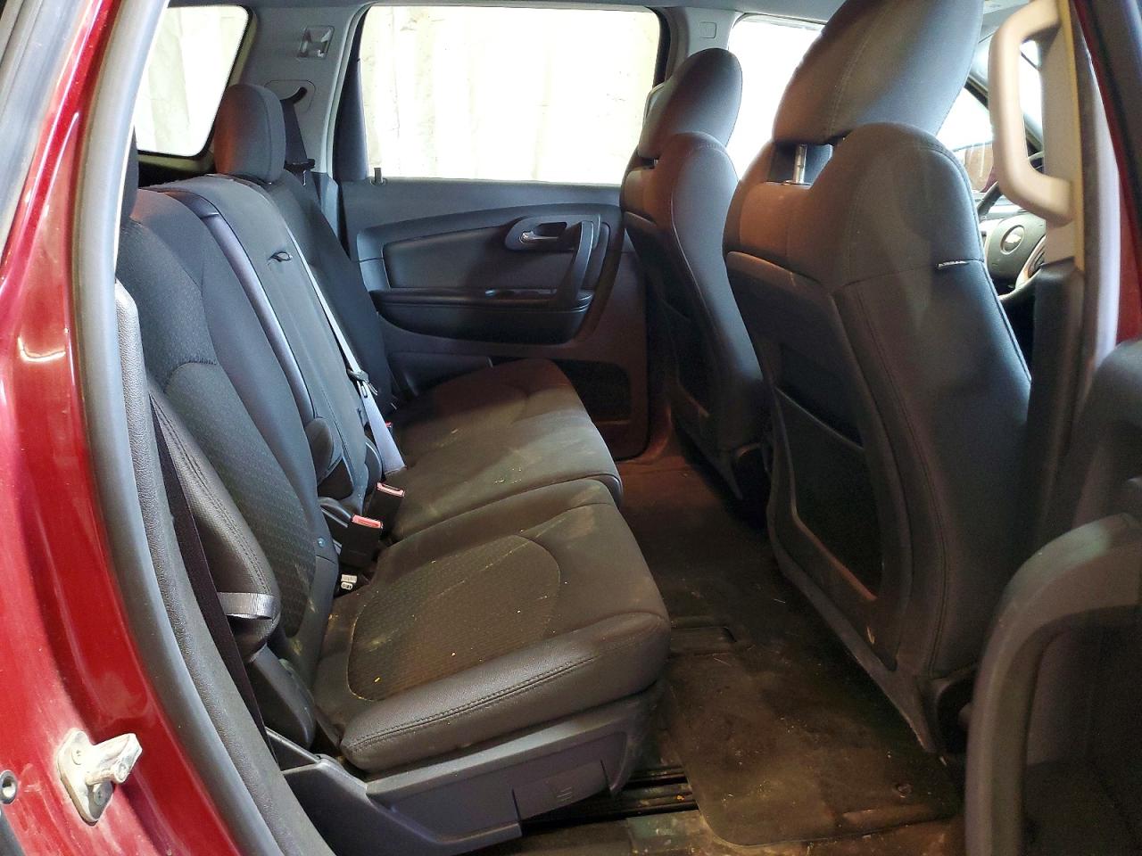 2009 Chevrolet Traverse Lt Red vin: 1GNEV23D19S158910