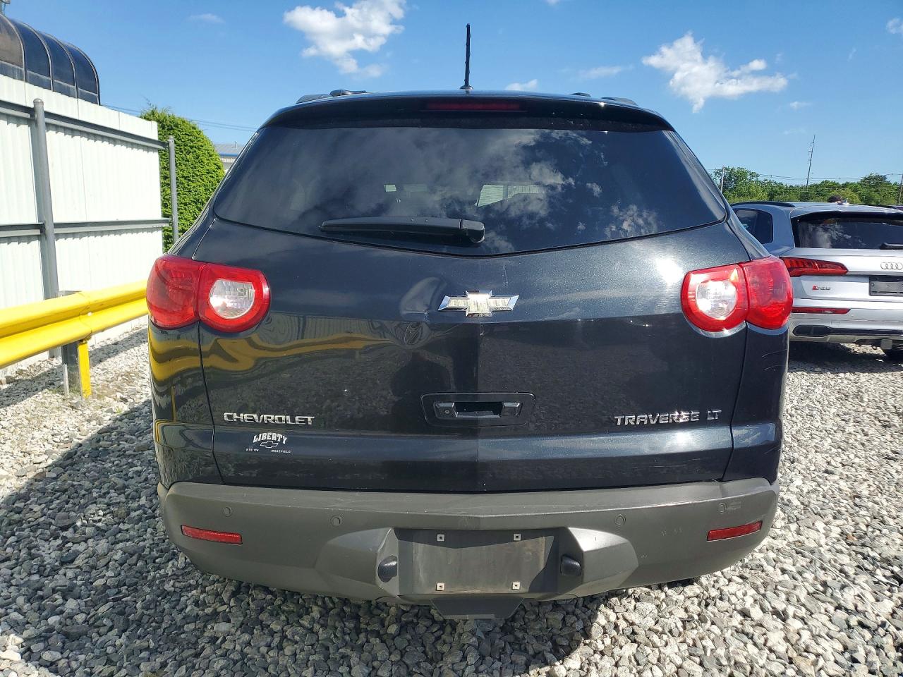 2009 Chevrolet Traverse Lt Black vin: 1GNEV23D39S149092