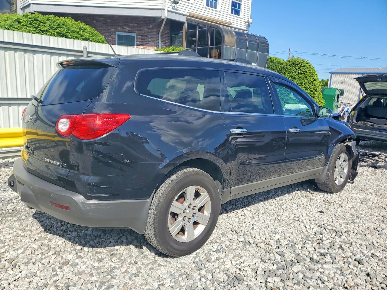 2009 Chevrolet Traverse Lt Black vin: 1GNEV23D39S149092
