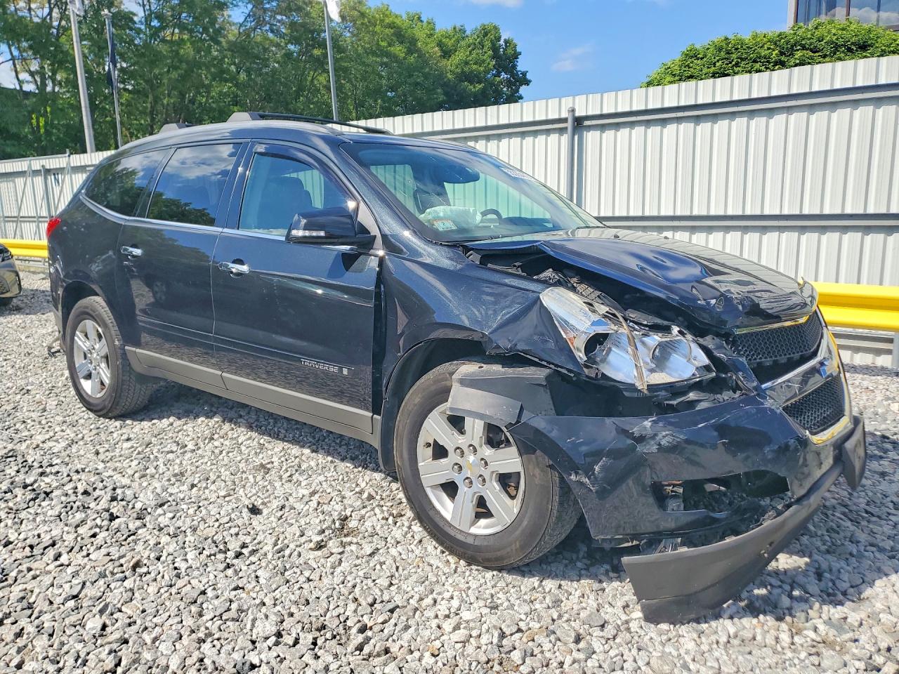 2009 Chevrolet Traverse Lt Black vin: 1GNEV23D39S149092