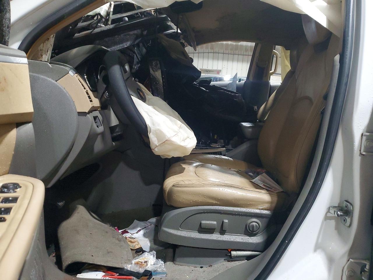 2009 Chevrolet Traverse Lt White vin: 1GNEV23D59S100203