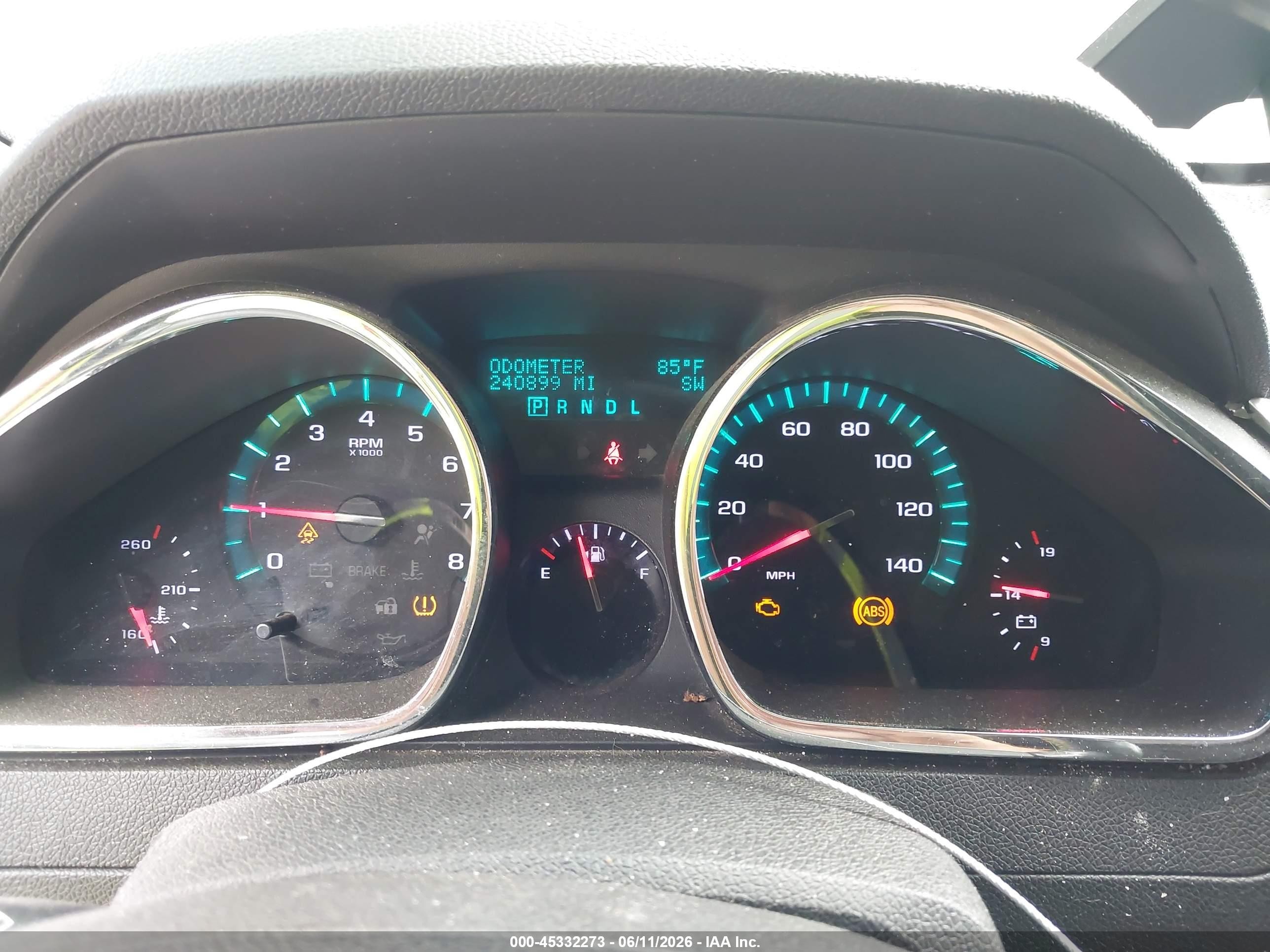 2009 Chevrolet Traverse Lt Gold vin: 1GNEV23D69S147627