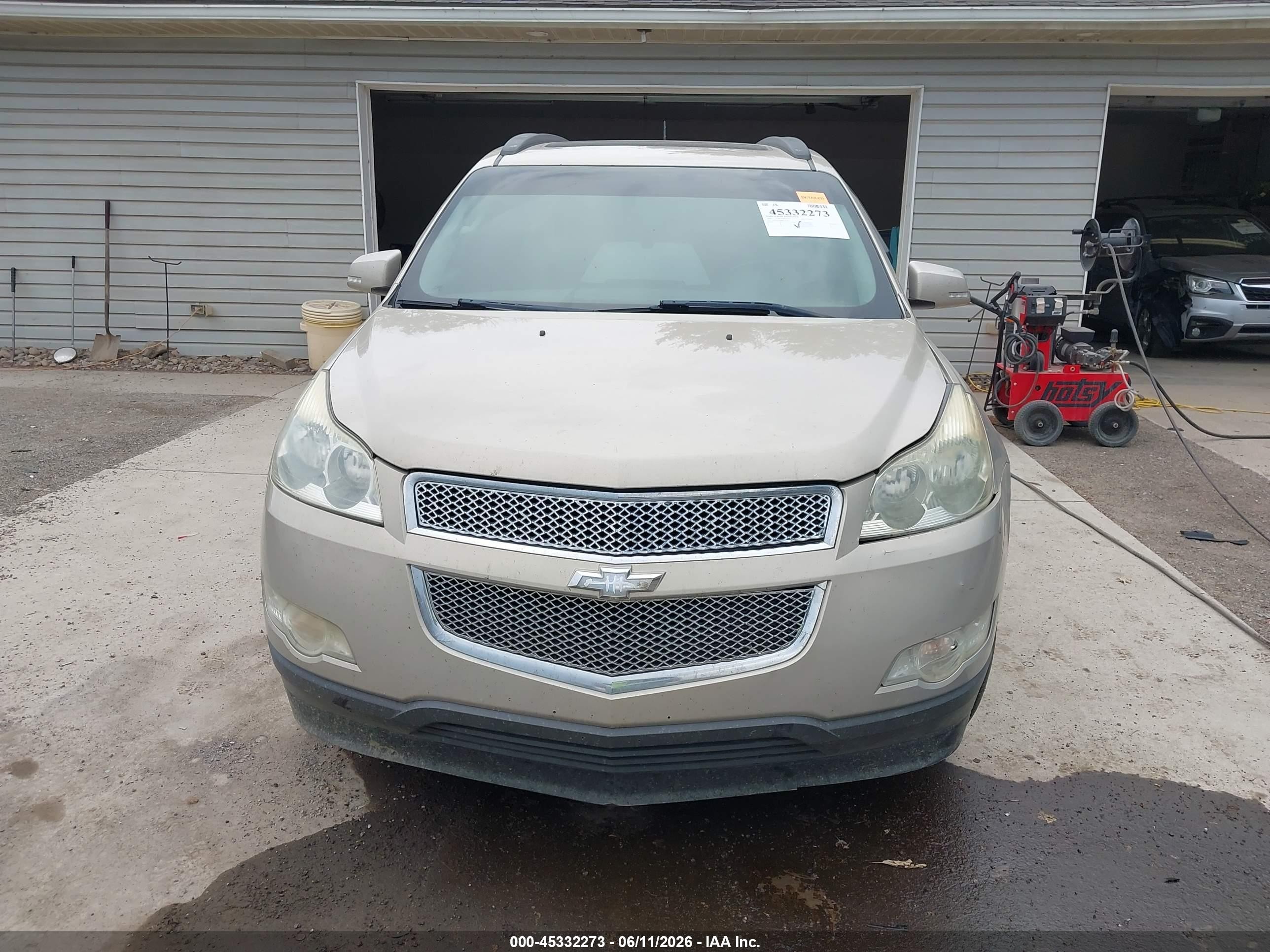 2009 Chevrolet Traverse Lt Gold vin: 1GNEV23D69S147627